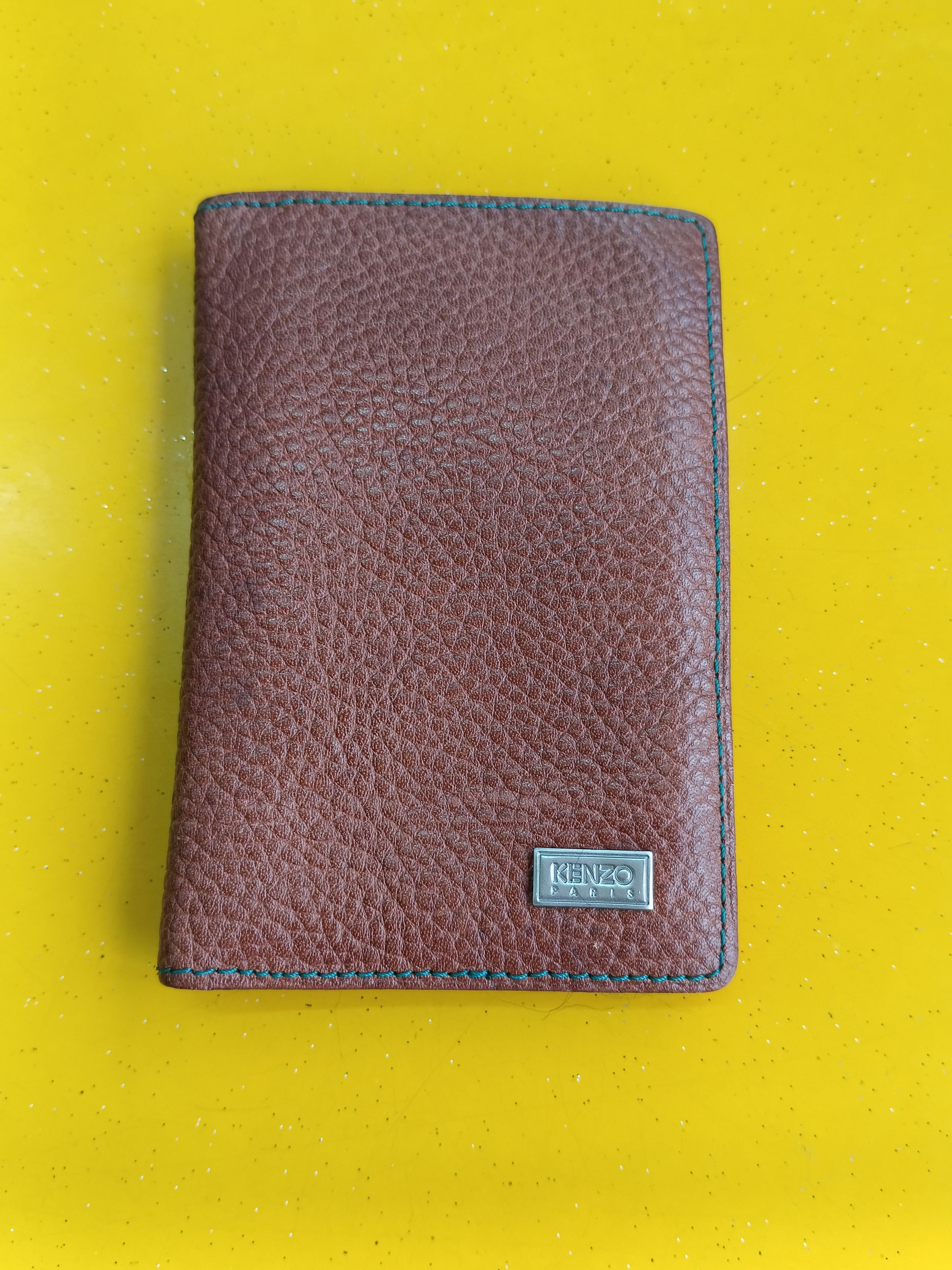 Kenzo × Leather KENZO PARIS LEATHER CARD HOLDER Size ONE SIZE - 1 Thumbnail