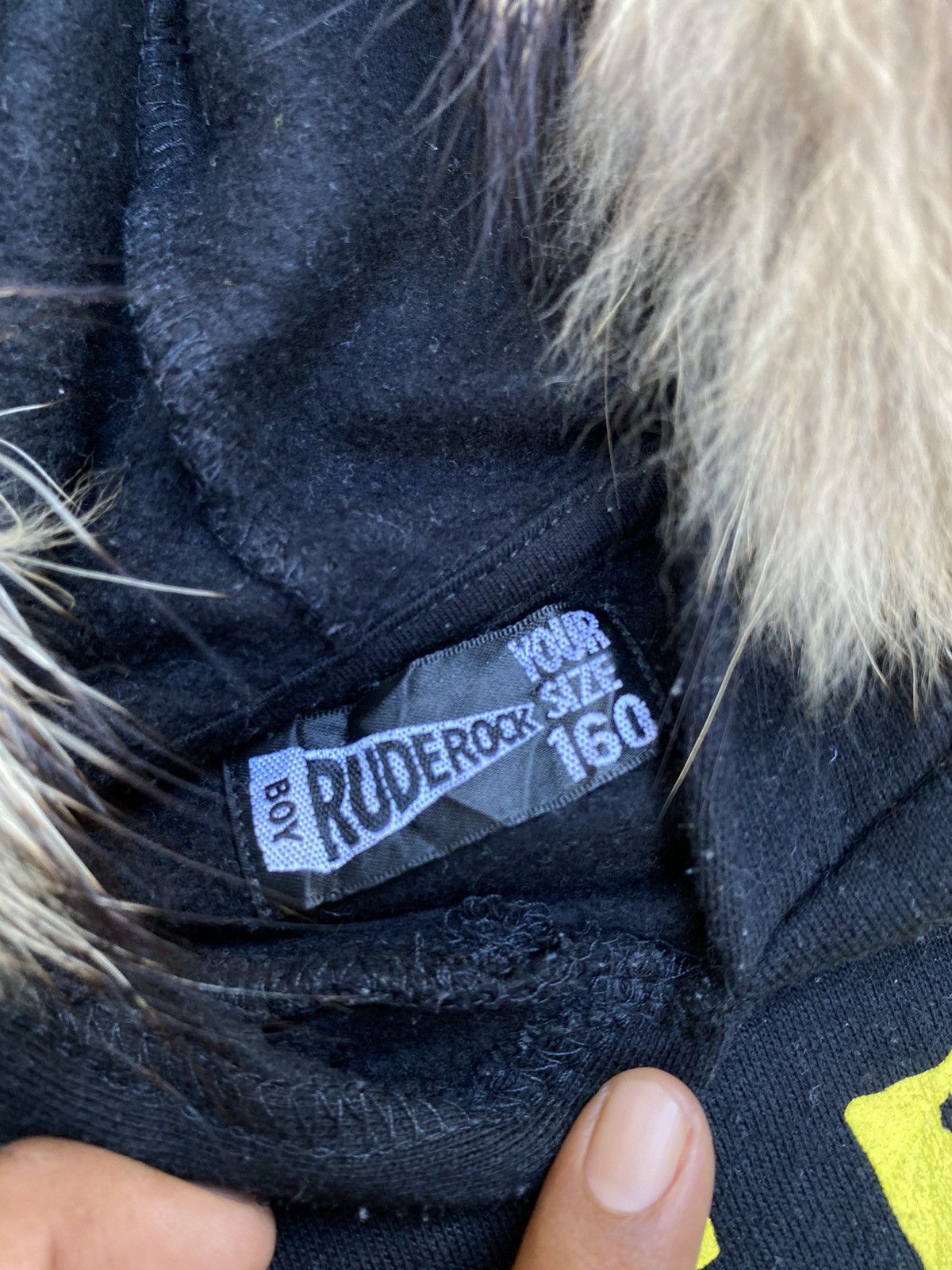 Hysteric Glamour × If Six Was Nine × Le Grande Bleu (L.G.B.) Rude Rock Skull Fur Hoodie Ifsixwasnine lgb style Size US XS / EU 42 / 0 - 3 Thumbnail