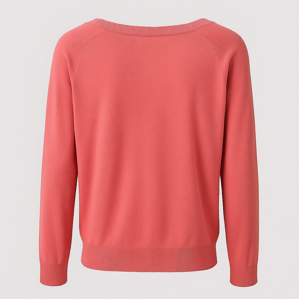 Izod IZOD Lacoste pink VNeck Sweater 1980s Alligator Logo Size US XL / EU 56 / 4 - 3 Thumbnail