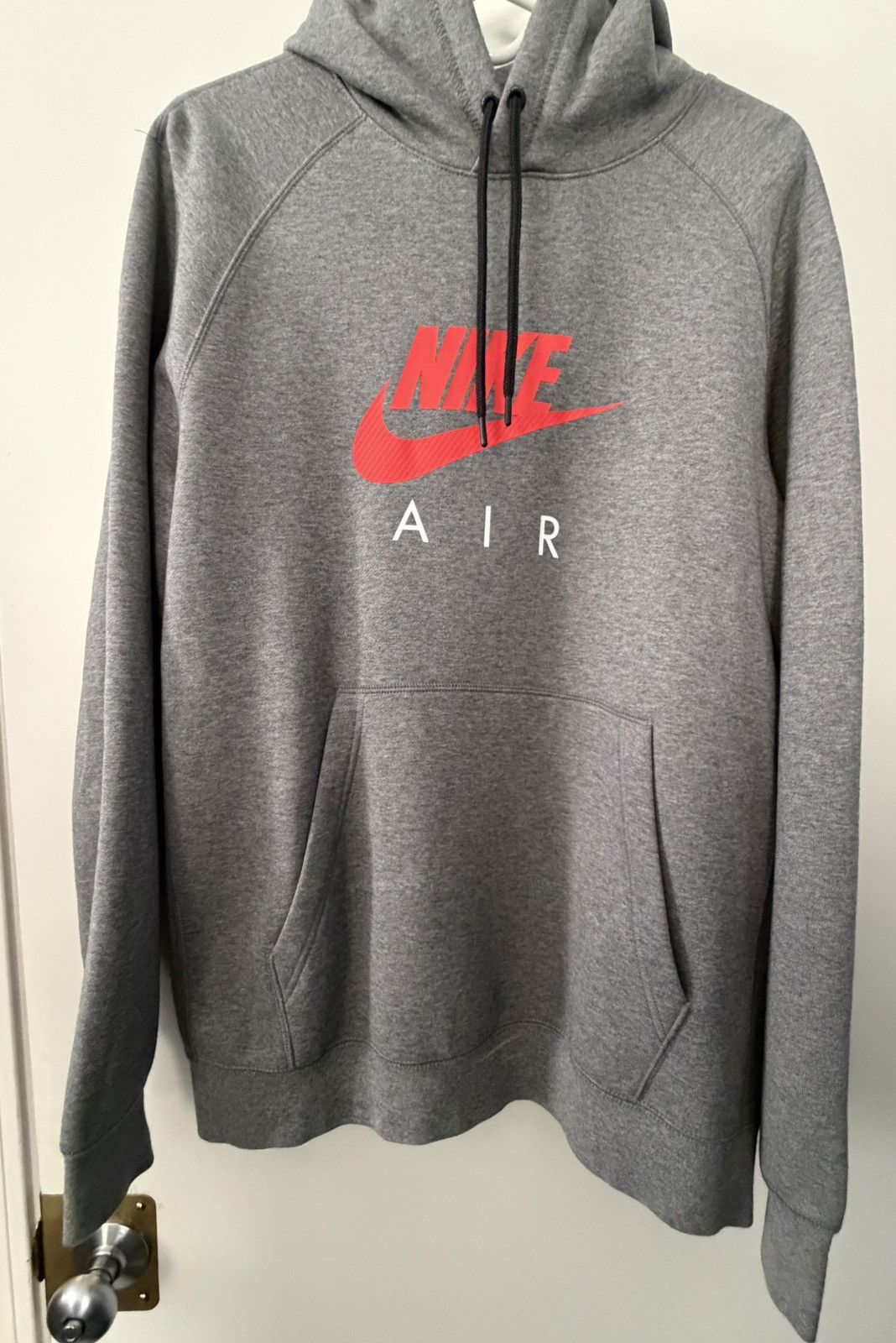 Nike NIKE AIR HOODIE - LIMITED EDITION RED SWISH PULLOVER Size US L / EU 52-54 / 3 - 1 Thumbnail