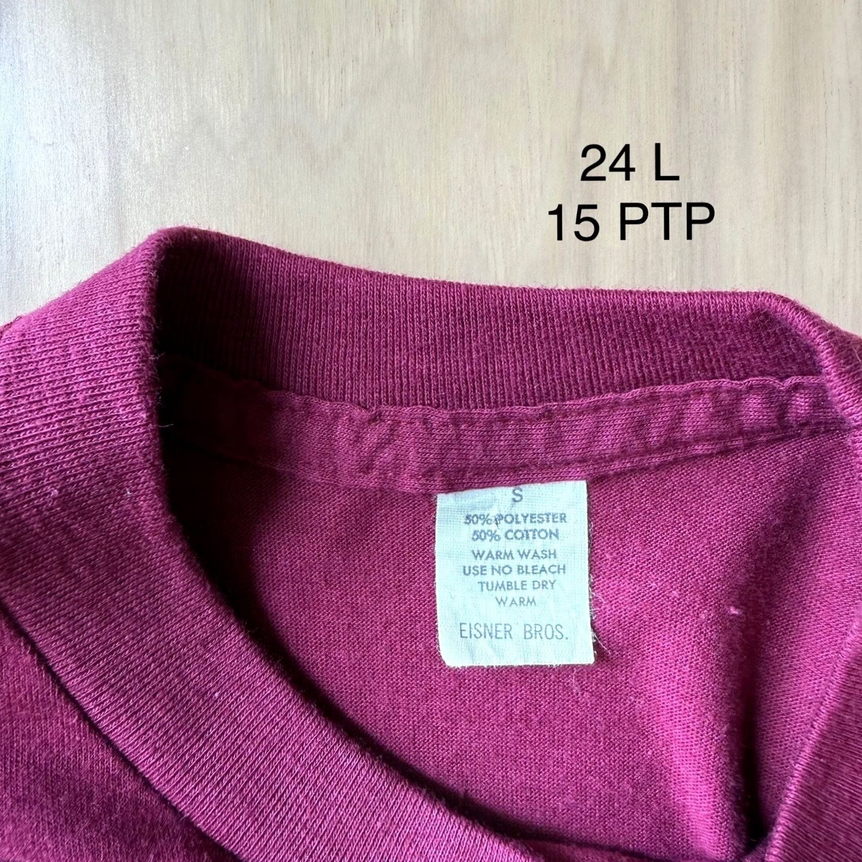 Vintage VINTAGE Puppet Power Shirt S Maroon 80s Made USA Los Alamos New Mexico Nuclear Size US S / EU 44-46 / 1 - 4 Thumbnail