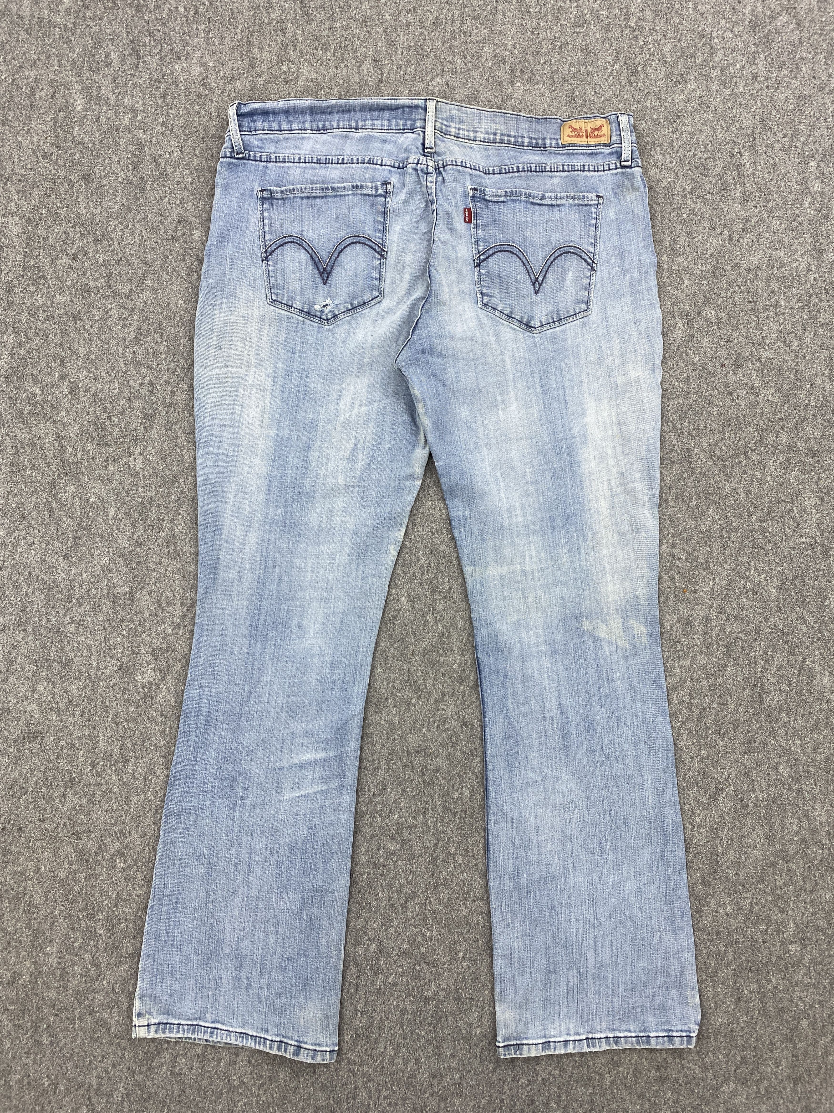 Levi's × Vintage Vintage levis 524 Flare Lightwash Denim Jeans DP2625 Size US 34 / EU 50 - 3 Thumbnail