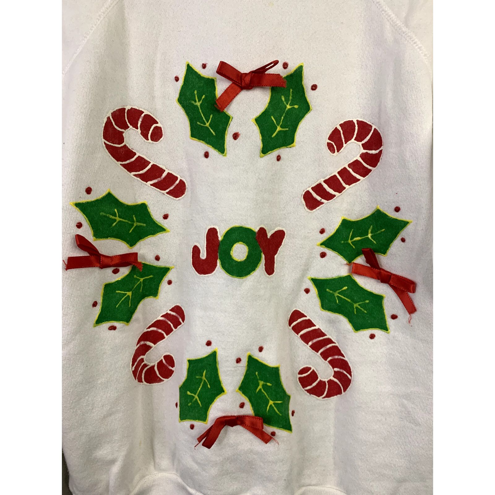 Vintage Vintage Christmas Sweatshirt Pannill Joy Crewneck 90s VTG M Size US M / EU 48-50 / 2 - 2 Thumbnail