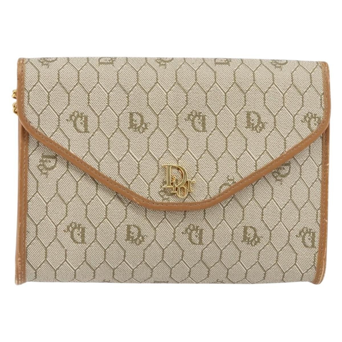 Dior Christian Dior Vintage Honeycomb chain Canvas Size ONE SIZE - 1 Thumbnail