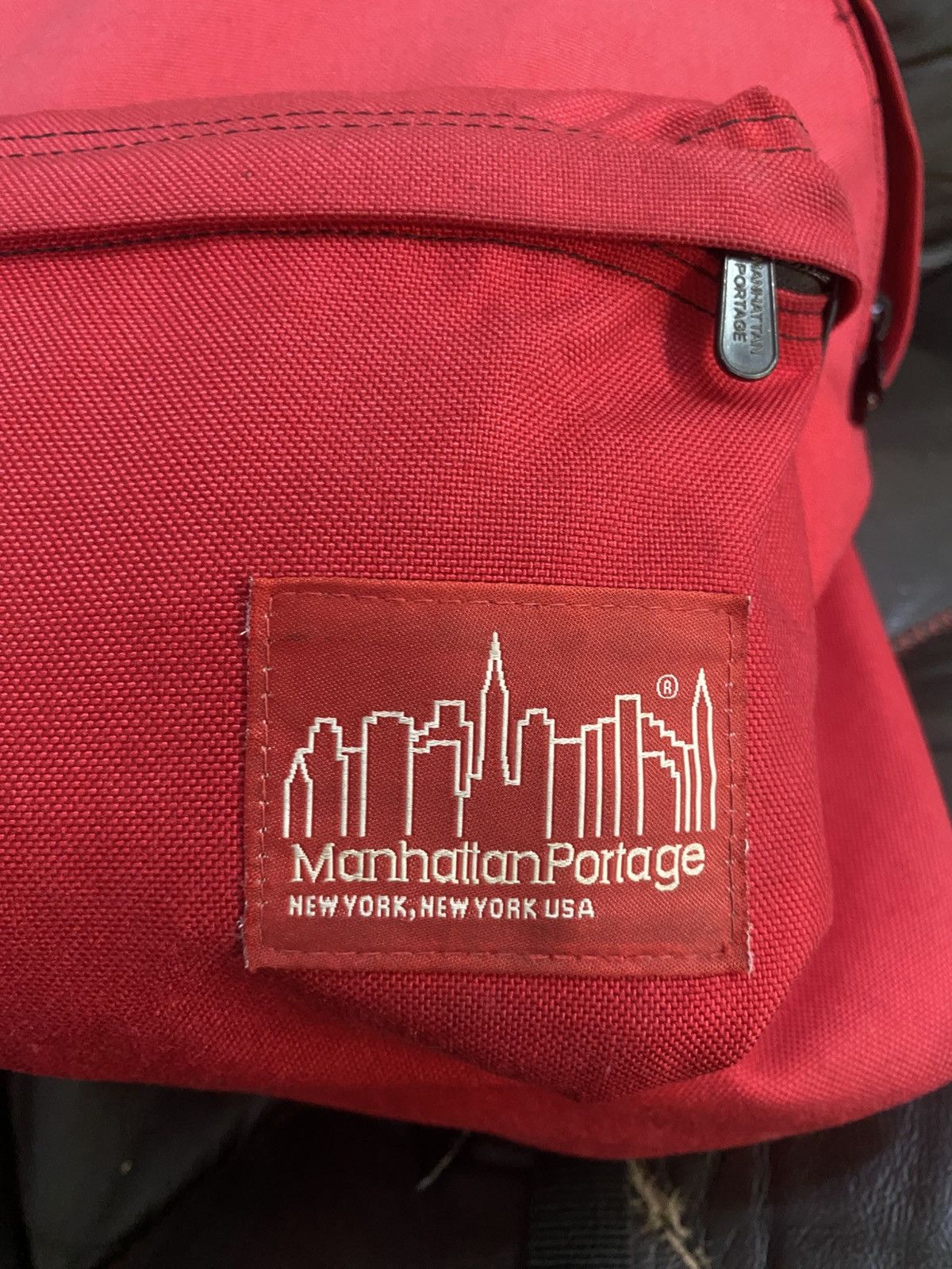 Manhattan Portage Authentic Manhattan Portage Red Daily Backpack Size ONE SIZE - 8 Thumbnail