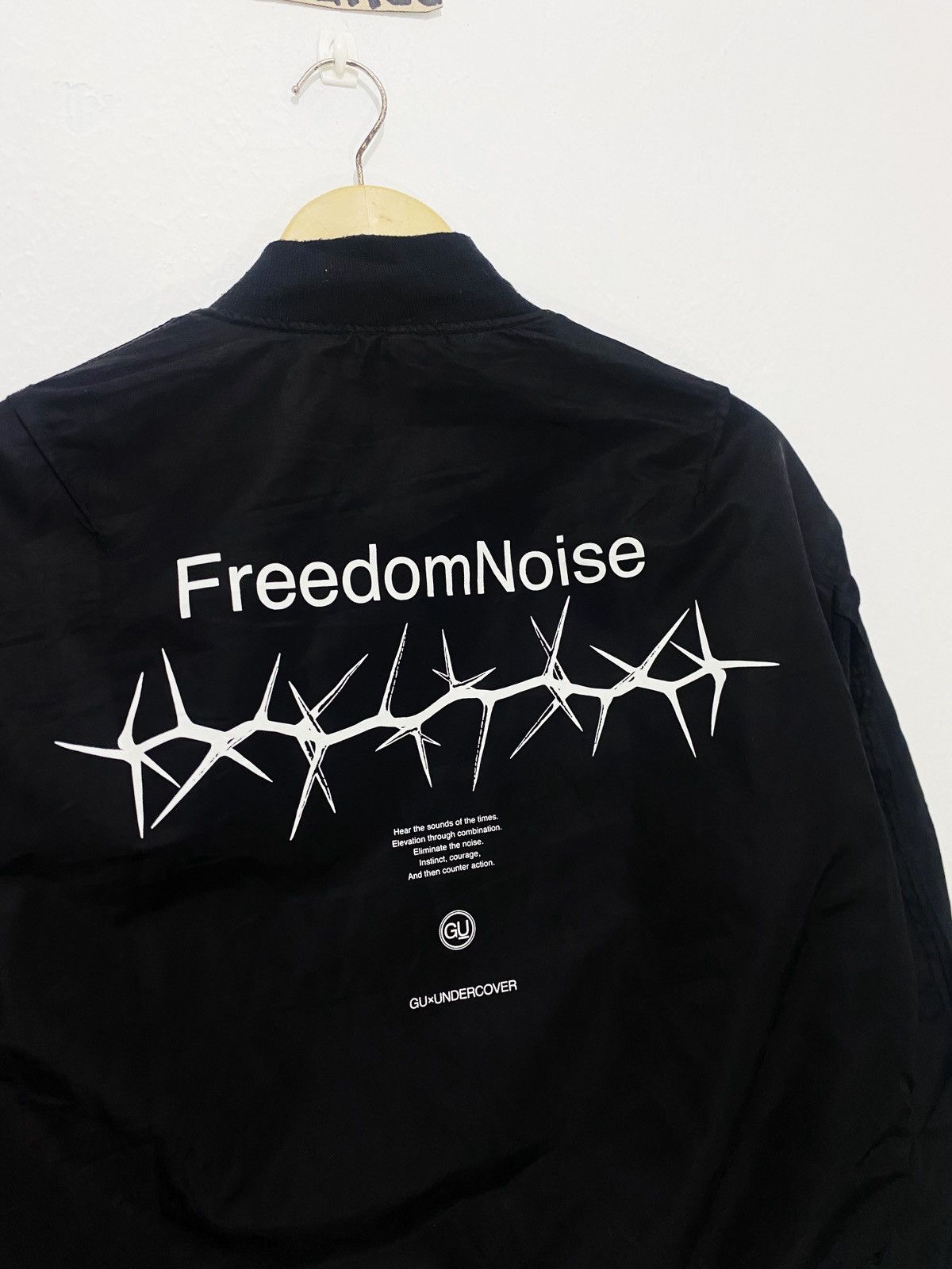 GU × Undercover Gu x Undercover Freedom Noise Bomber Jacket Size US S / EU 44-46 / 1 - 3 Thumbnail