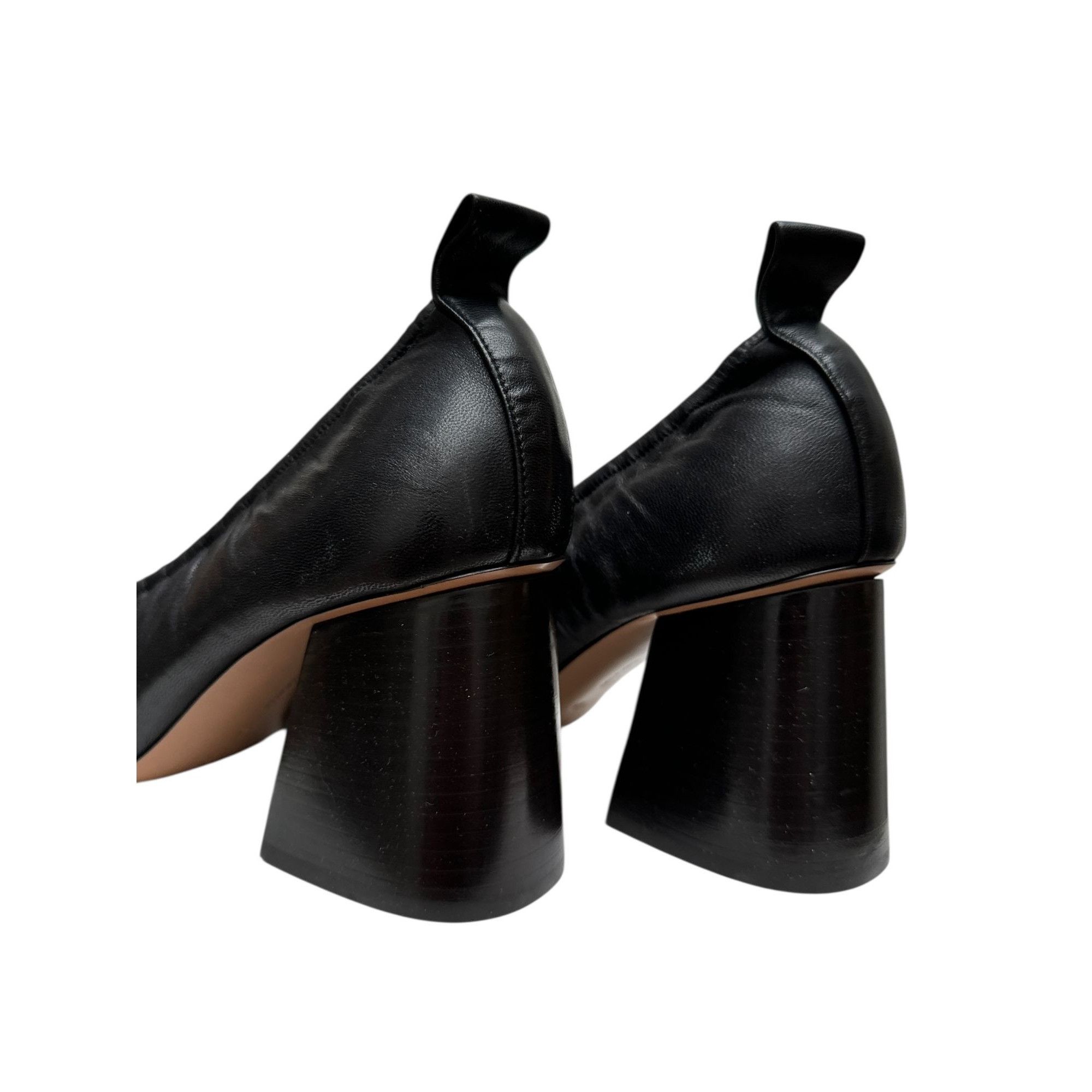 Celine Phoebe Philo Black Ballerina Heels Size US 10 / IT 40 - 7 Thumbnail