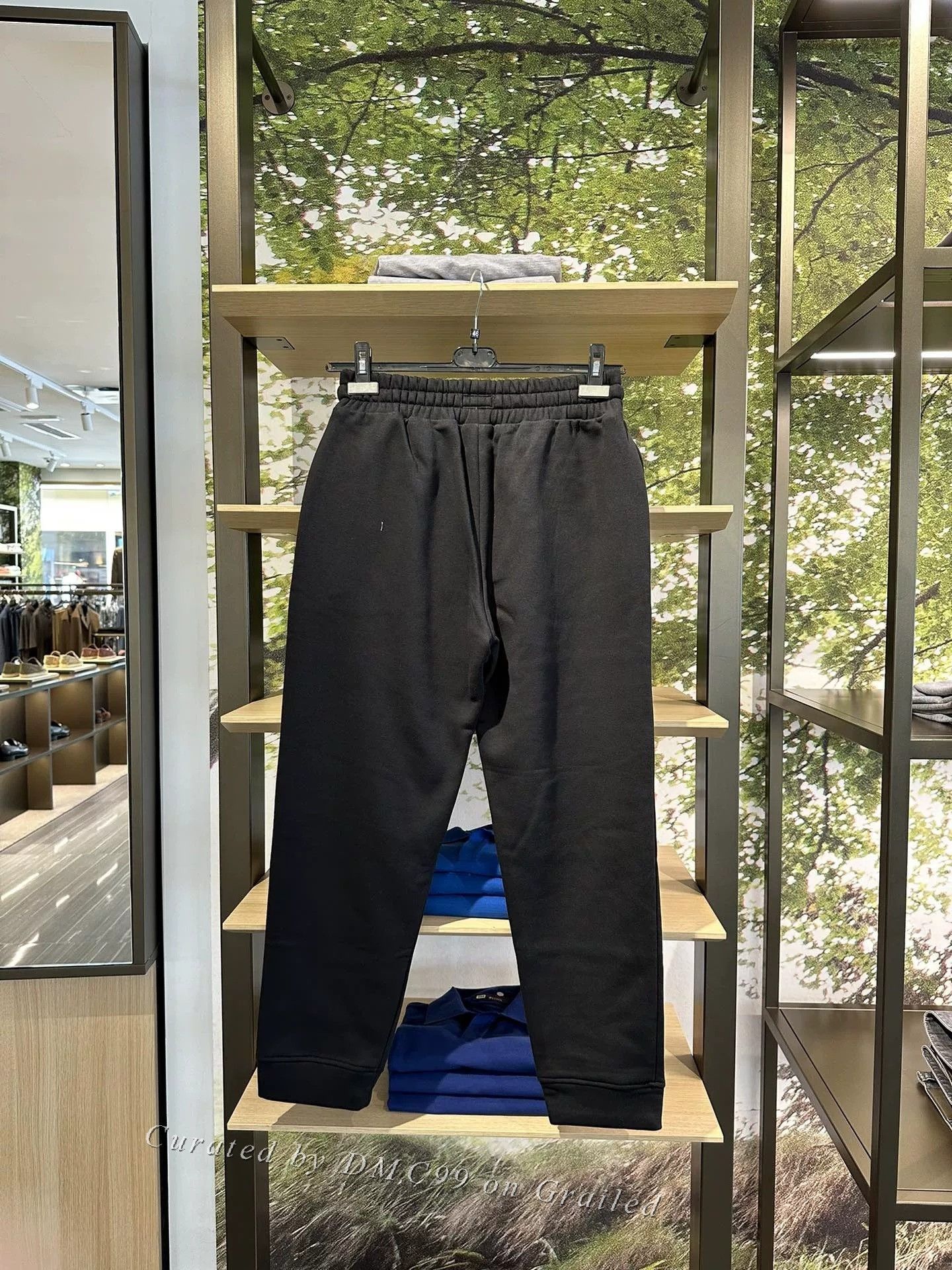Ermenegildo Zegna Zegna Black Men's Casual Sweatpants Size US 28 / EU 44 - 4 Thumbnail