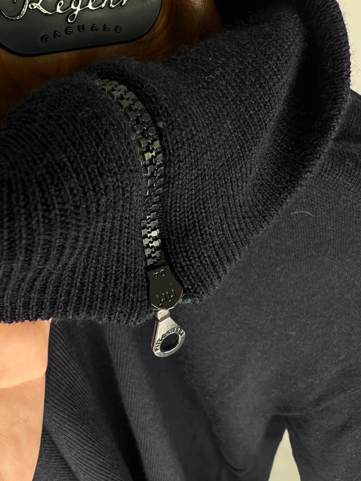 Paul & Shark Paul & Shark Yachting Bretagne Light Wool Pullover 1/4 Zip Size US L / EU 52-54 / 3 - 9 Thumbnail