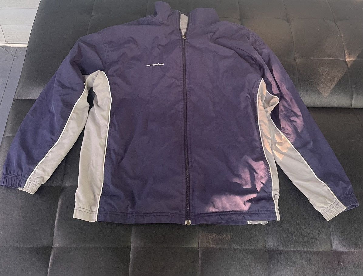 Reebok Vintage Navy Reebok Windbreaker Size US L / EU 52-54 / 3 - 1 Thumbnail