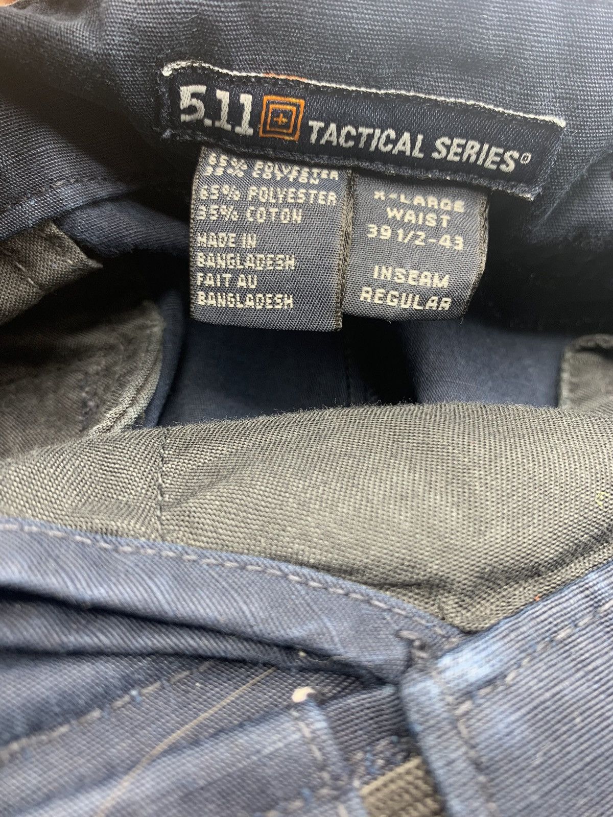 5.11 Navy blue cargo tactical work pants Size US 34 / EU 50 - 5 Thumbnail