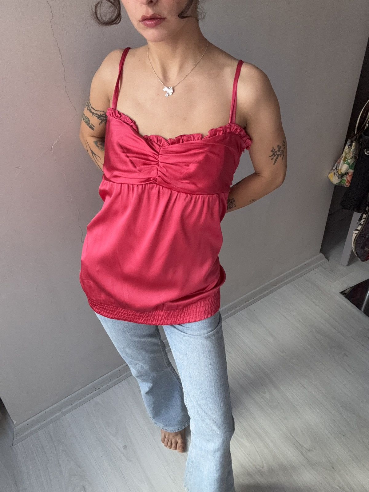 Vintage Fabrika silk blouse Size M / US 6-8 / IT 42-44 - 3 Thumbnail