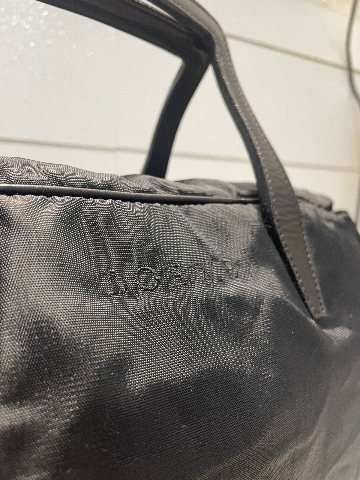 Loewe Loewe Black Nylon Leather Handle Travel Bag Size ONE SIZE - 11 Thumbnail