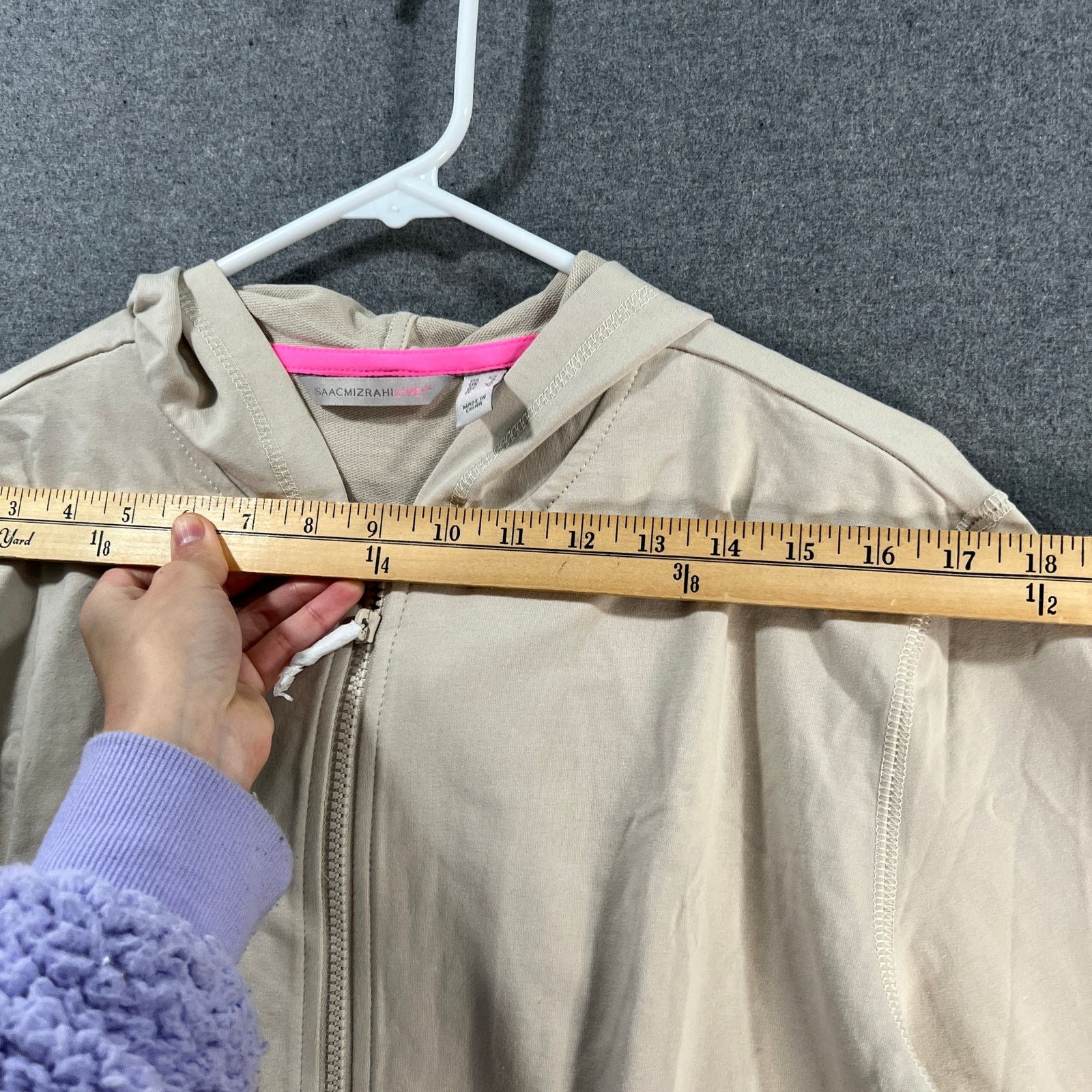Other Isaac Mizrahi Live! Soho French Terry Zip Up Hoodie Size XS / US 0-2 / IT 36-38 - 8 Thumbnail