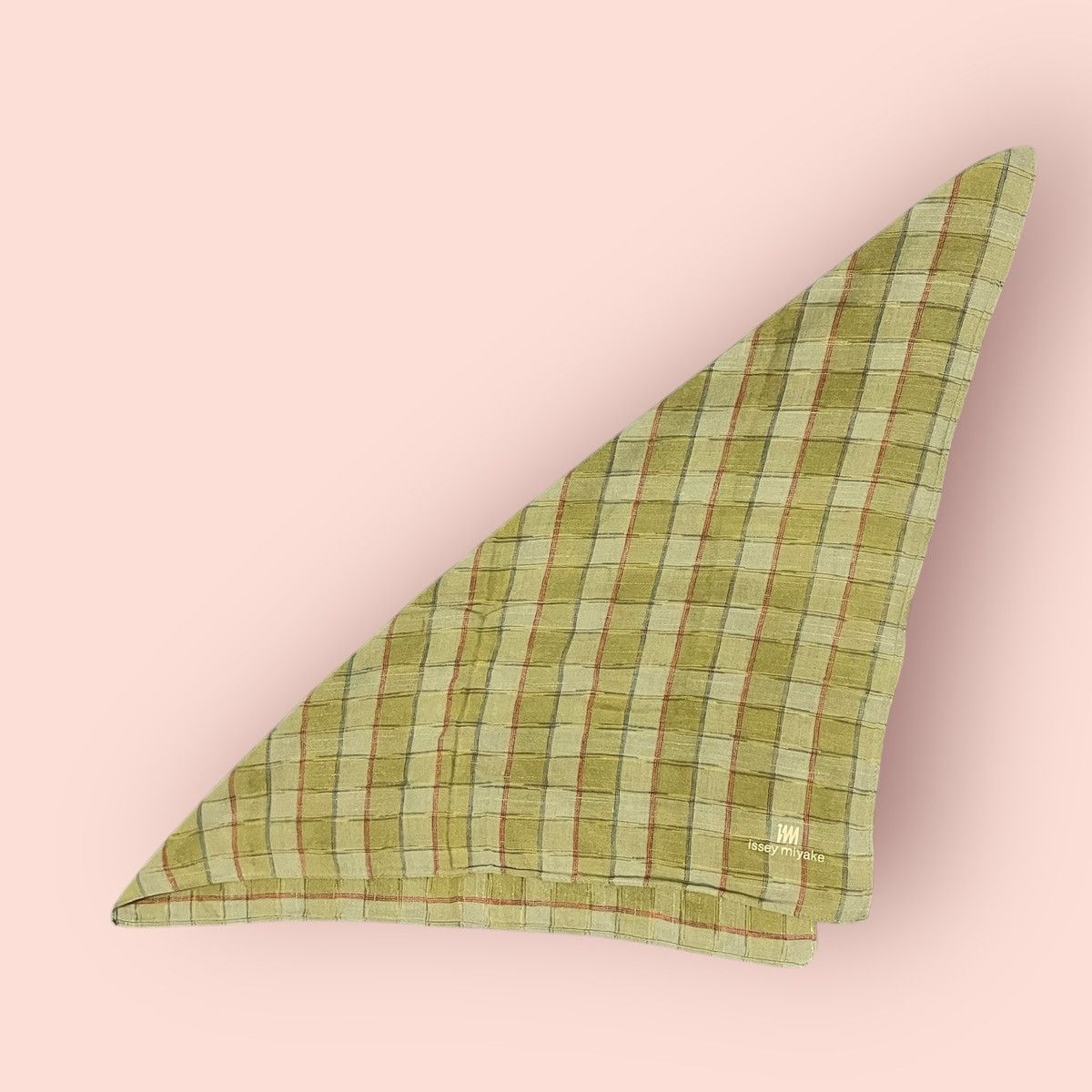 Designer × Issey Miyake × Japanese Brand VINTAGE ISSEY MIYAKE PLAID HANDKERCHIEF JAPAN Size ONE SIZE - 8 Thumbnail