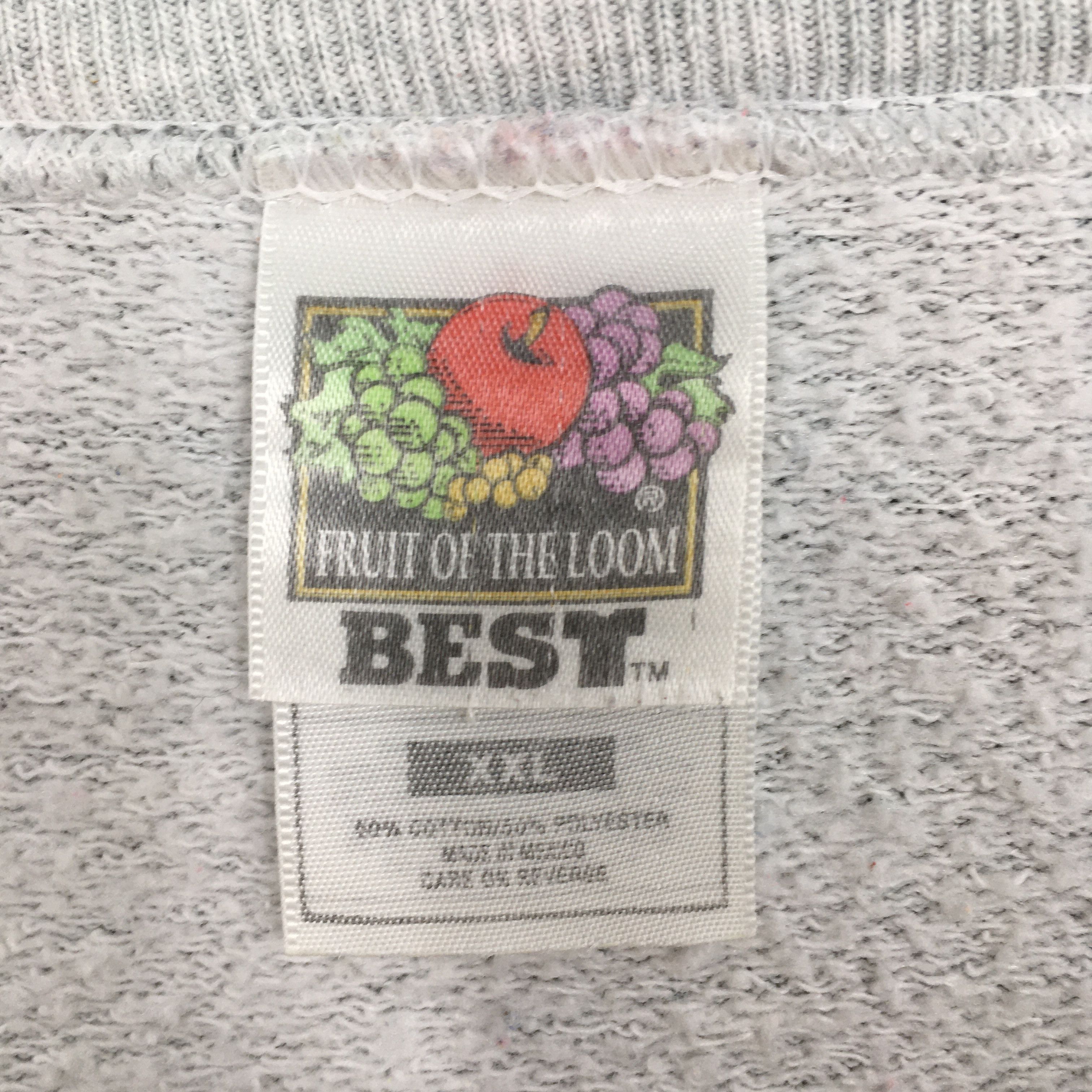Fruit Of The Loom Vintage 90s NCAA Sweatshirt XXLarge Size US XXL / EU 58 / 5 - 3 Thumbnail