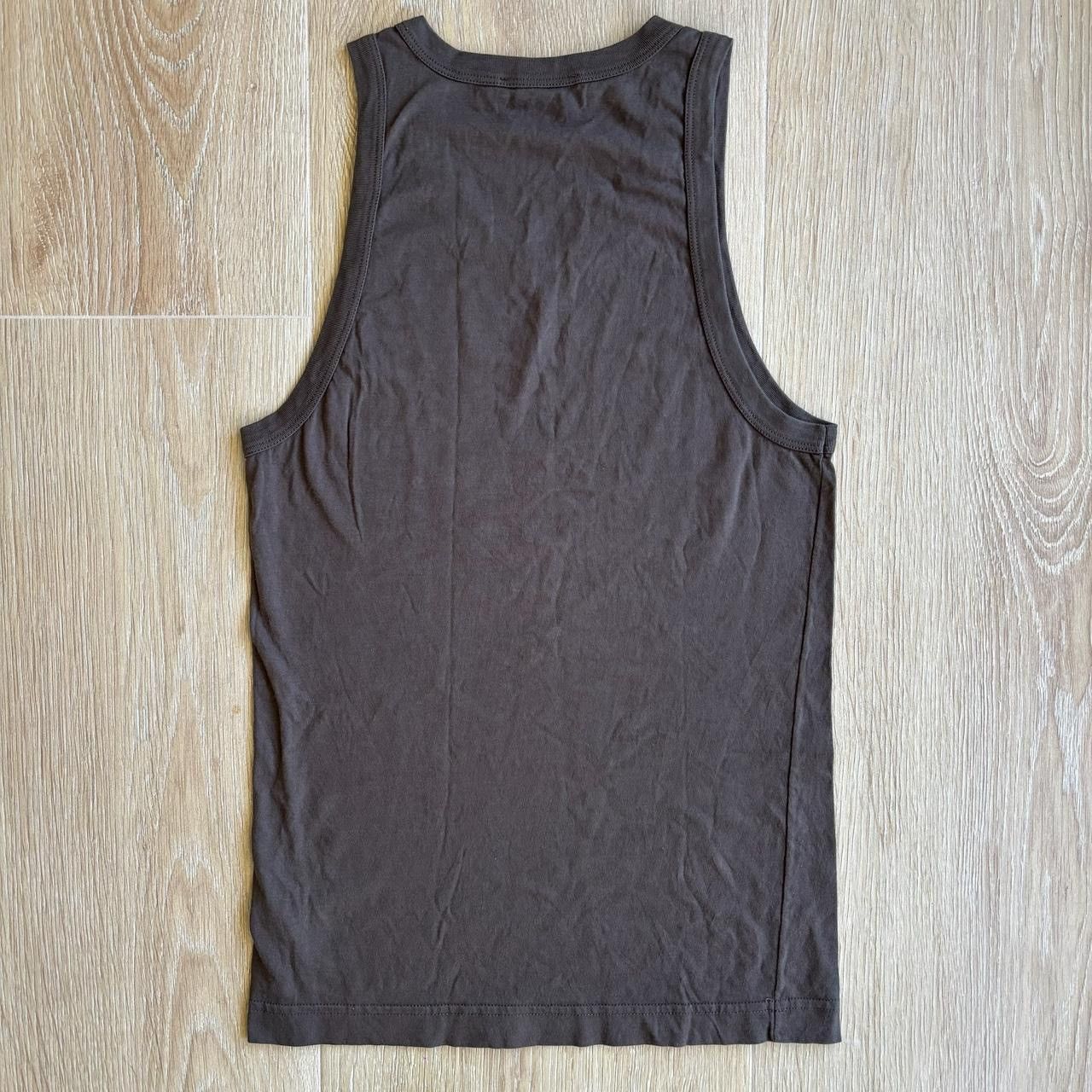 Dolce & Gabbana Dolce & Gabbana 'DON'T PLAN EVERY MINUTE' Tank Top Brown Size US S / EU 44-46 / 1 - 4 Thumbnail