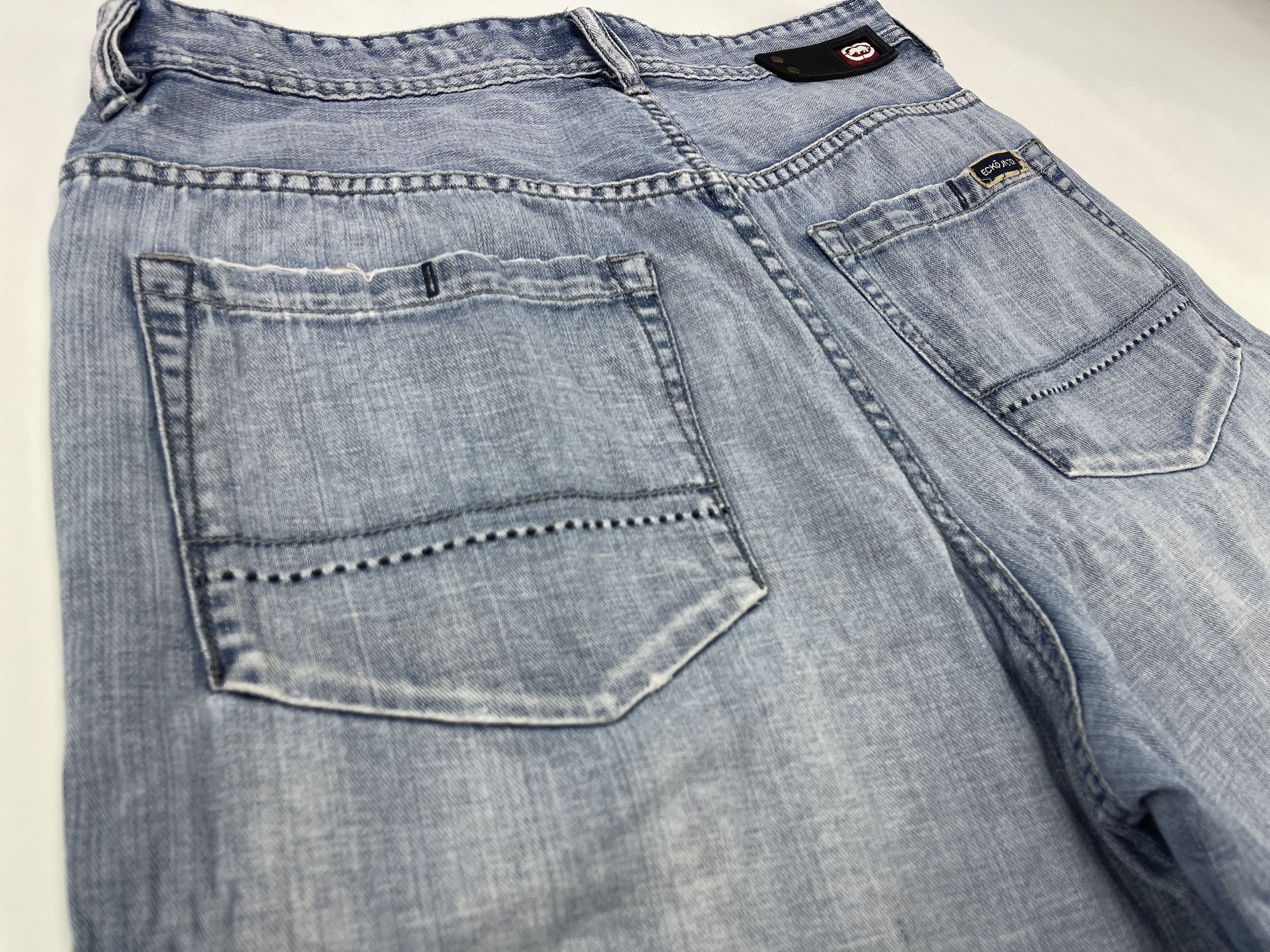 Ecko Unltd. Ecko Unltd jeans shorts, vintage baggy 90s hip-hop Y2K 32 Size US 32 / EU 48 - 5 Thumbnail