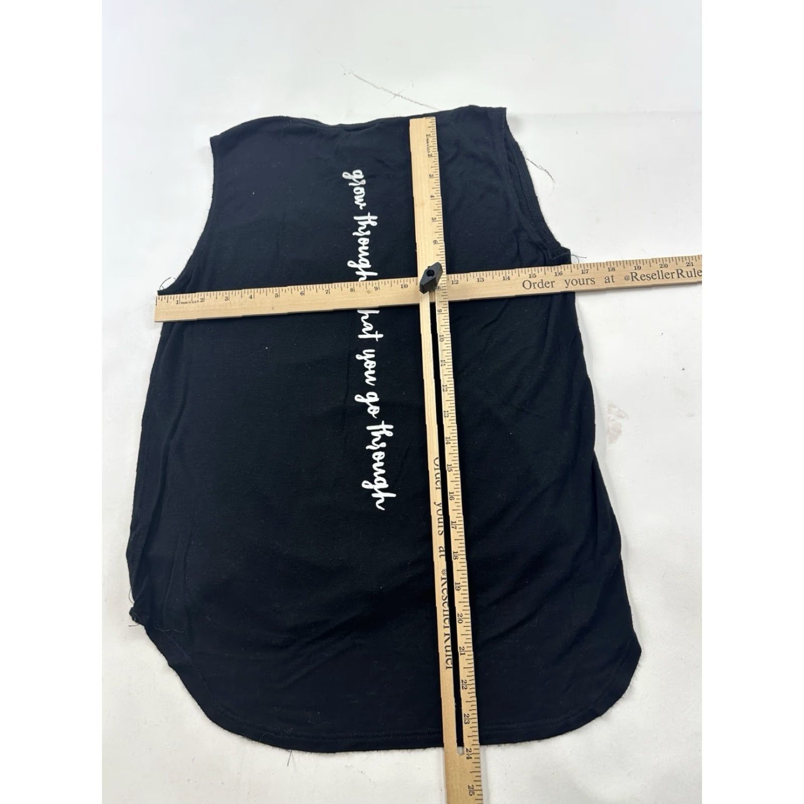 Vintage Dirtee Laundry Shirt Womens XS Black Tie Front Sunflower Graphic Sleeveless T-Shirt Regular All Seasons Lightweight Casual Womens Size XS / US 0-2 / IT 36-38 - 7 Thumbnail