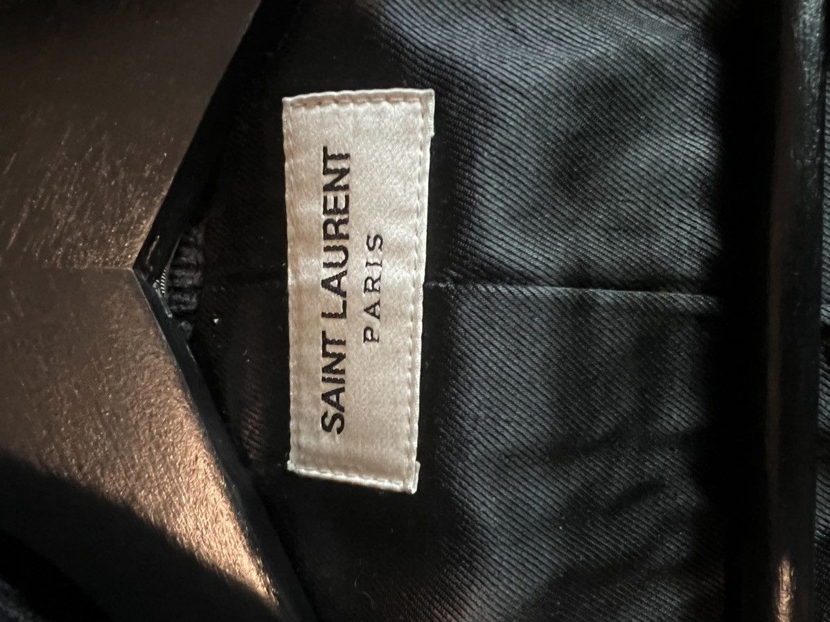 Saint Laurent Paris Saint Laurent Teddy Jacket sz US 40 | YSL 50 Size US M / EU 48-50 / 2 - 4 Thumbnail