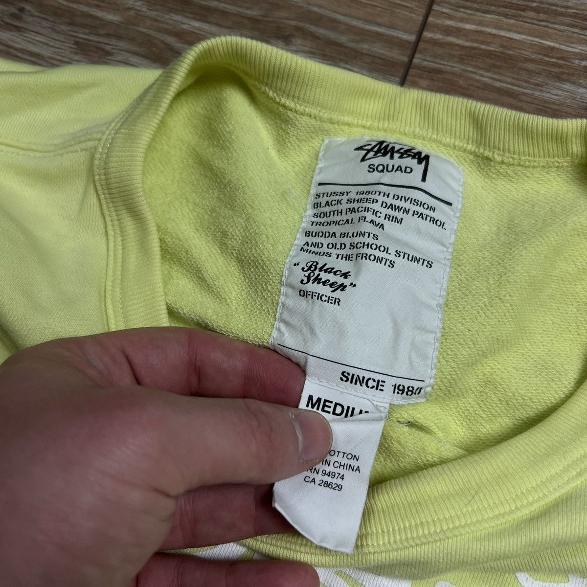 Stussy 00s Stussy Surf Style Vintage Y2K Big Logo Sweatshirt Size US M / EU 48-50 / 2 - 7 Thumbnail