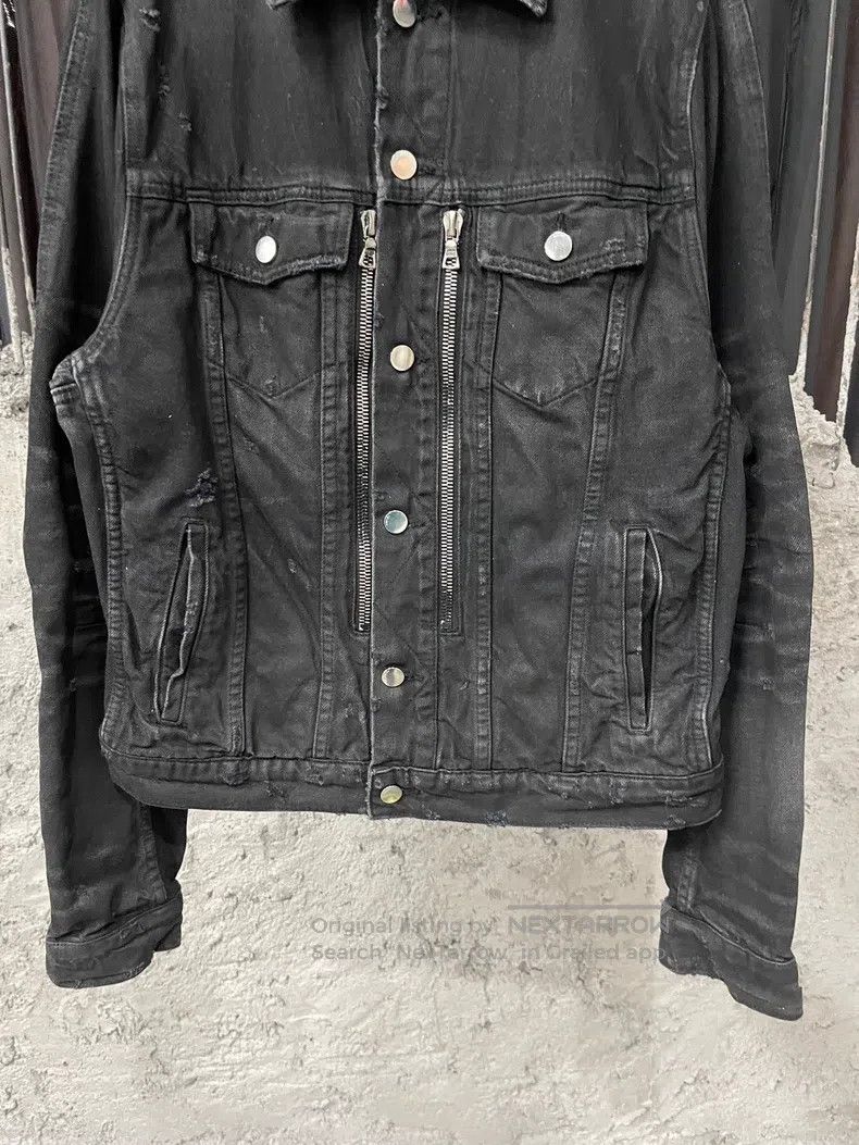 Amiri Amiri Water-washed black denim jacket Size US M / EU 48-50 / 2 - 4 Thumbnail