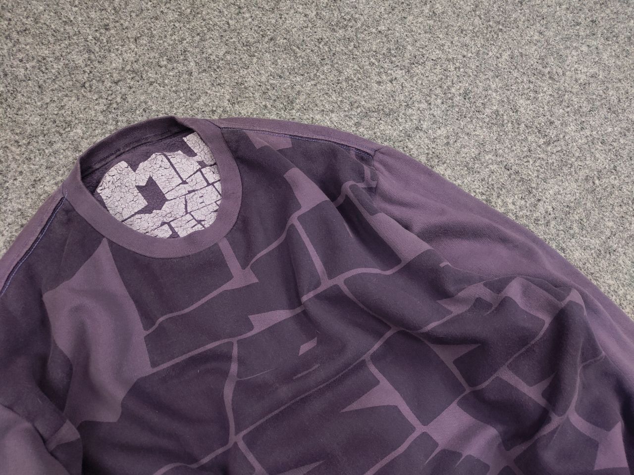 Maharishi Vintage Maharishi Mhi Not War art Logo Purple Sweatshirt Size US XL / EU 56 / 4 - 11 Thumbnail