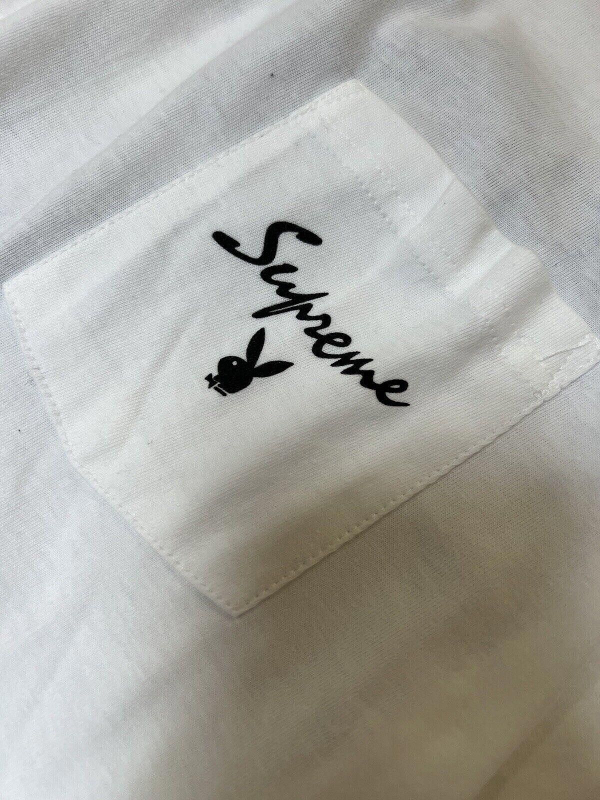 Supreme 2011 SUPREME PLAYBOY POCKET TEE WHITE L Size US L / EU 52-54 / 3 - 5 Thumbnail
