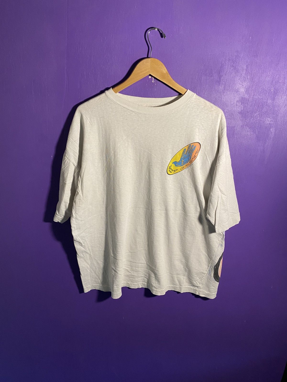 Body Glove Vintage 80s Body glove surfwear big back hit mullet tee Size US XL / EU 56 / 4 - 1 Thumbnail