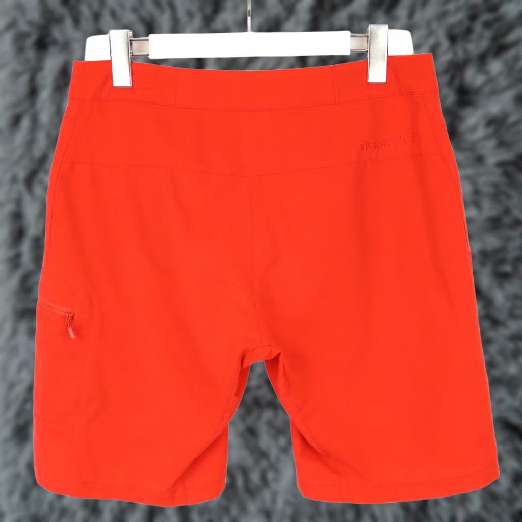 Vintage NORRONA Bitihorn Flex1 Tasty Red Shorts Men's MEDIUM Trekking Thin Size US 31 - 1 Thumbnail