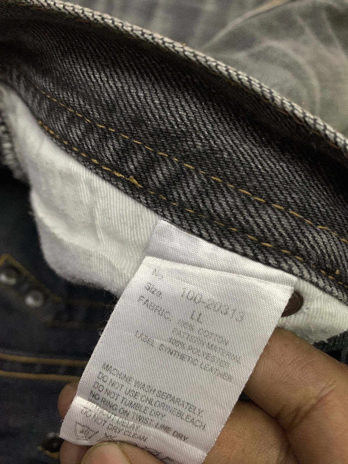 If Six Was Nine 💥Vintage Semantic Design Nice Denim Size US 34 / EU 50 - 12 Thumbnail
