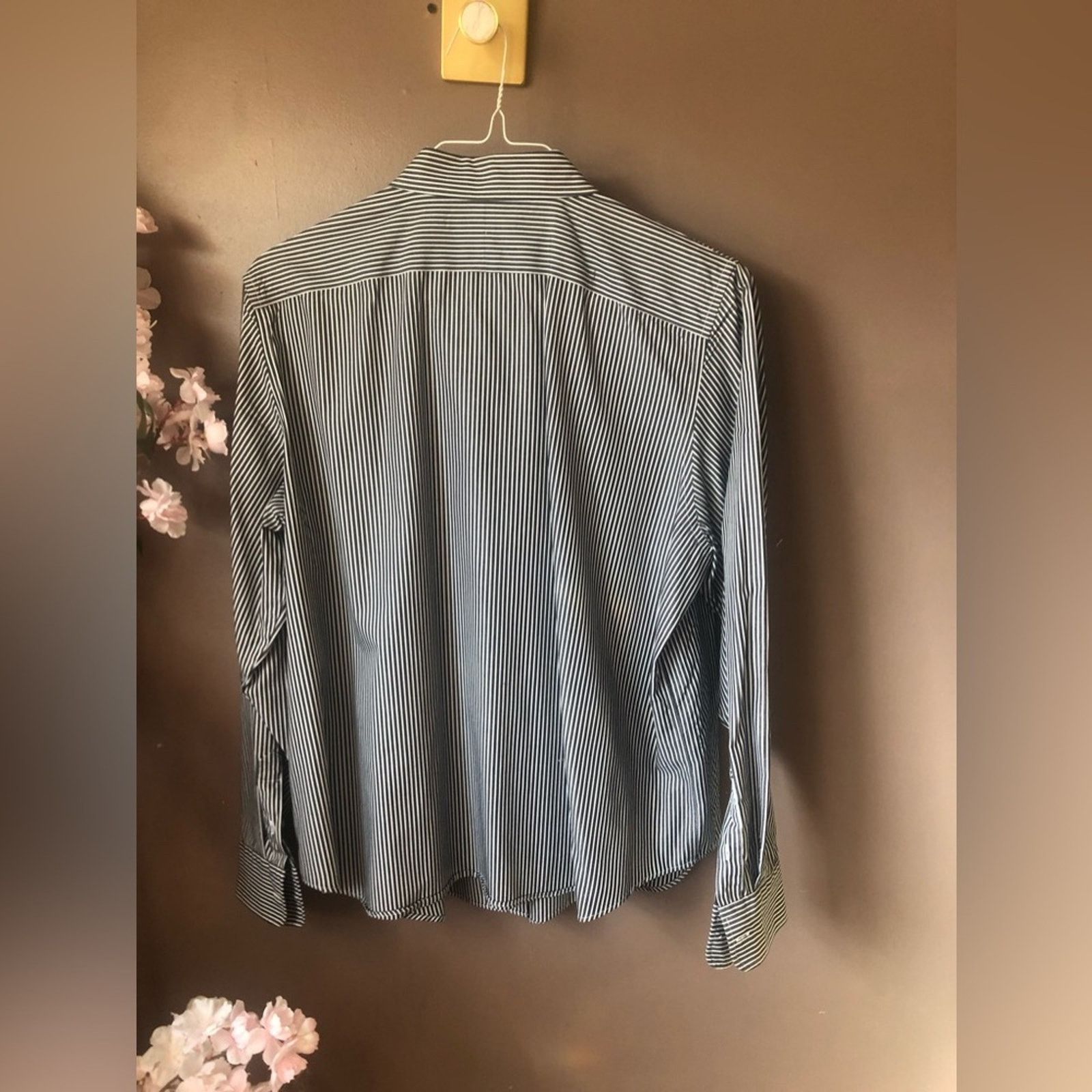 Ralph Lauren Ralph Lauren button down top shirt striped blue and white. Size XXL / US 16-18 / IT 52-54 - 4 Thumbnail