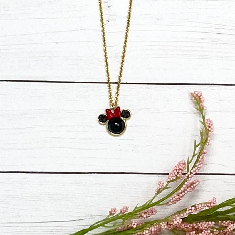 Kate Spade Kate Spade Minnie Mouse Mini Pendant Necklace wbrue710 Size ONE SIZE - 2 Thumbnail