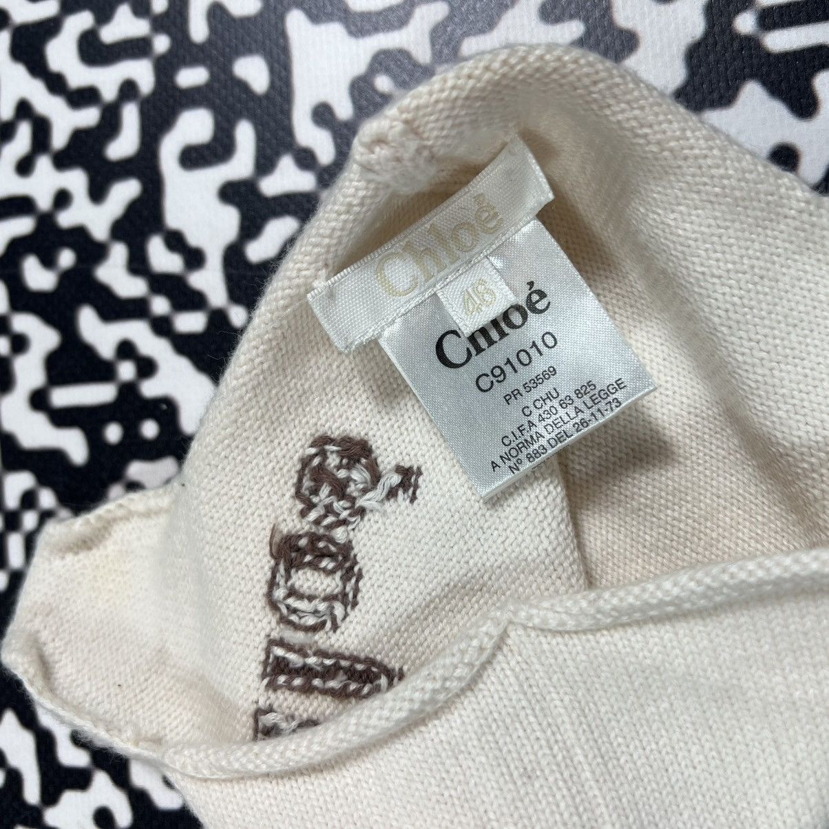 Chloe Vintage Y2K Chloe Kids Luxury Retro Hat Size ONE SIZE - 6 Thumbnail