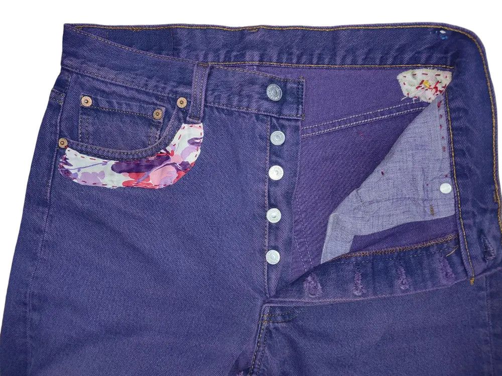 Levi's 80s Vintage Levi's 501 Custom Denim Size US 31 - 4 Thumbnail