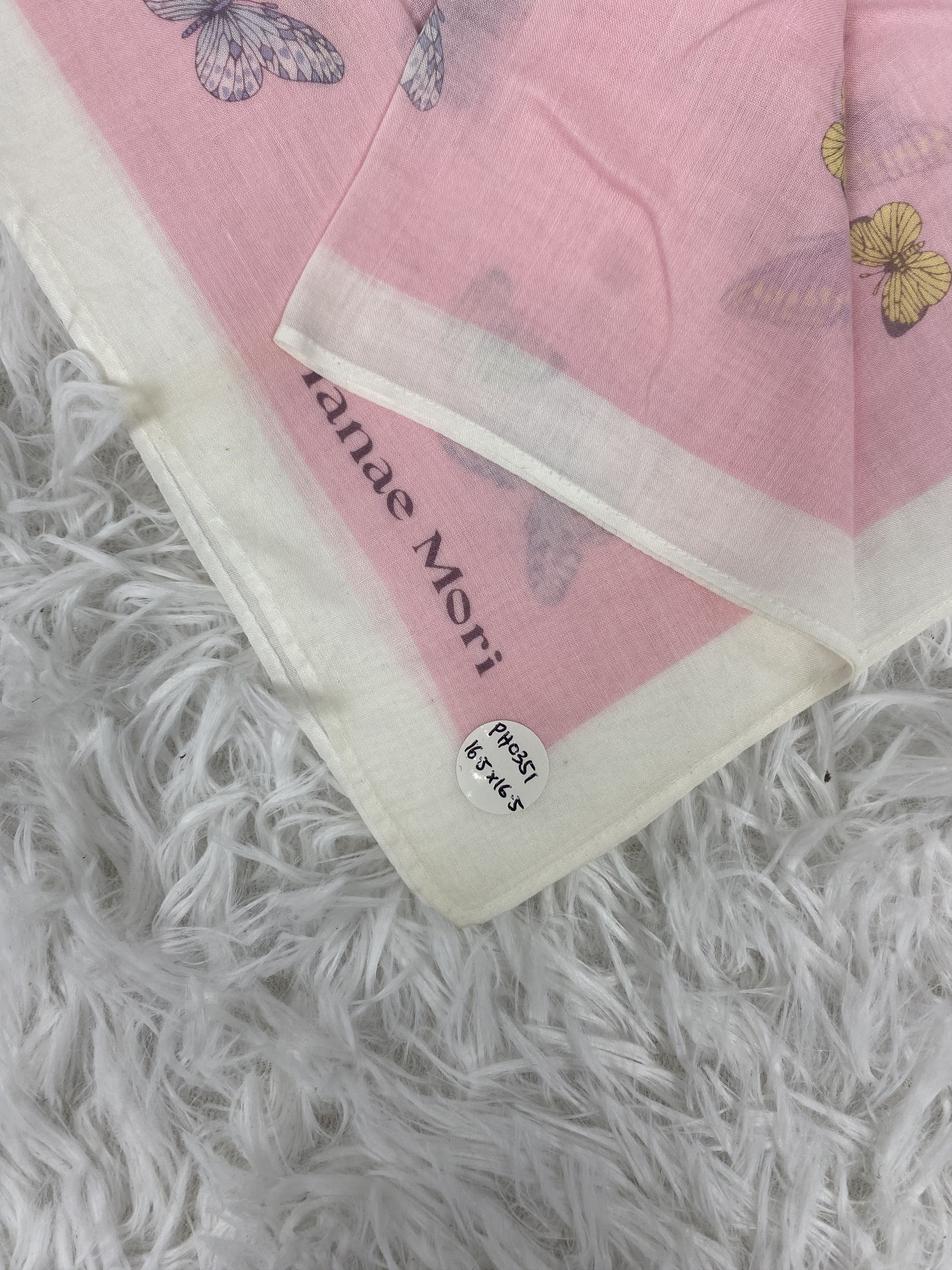 Hanae Mori Vintage Hanae Mori Handkerchief Neckerchief PH0351 Size ONE SIZE - 2 Thumbnail