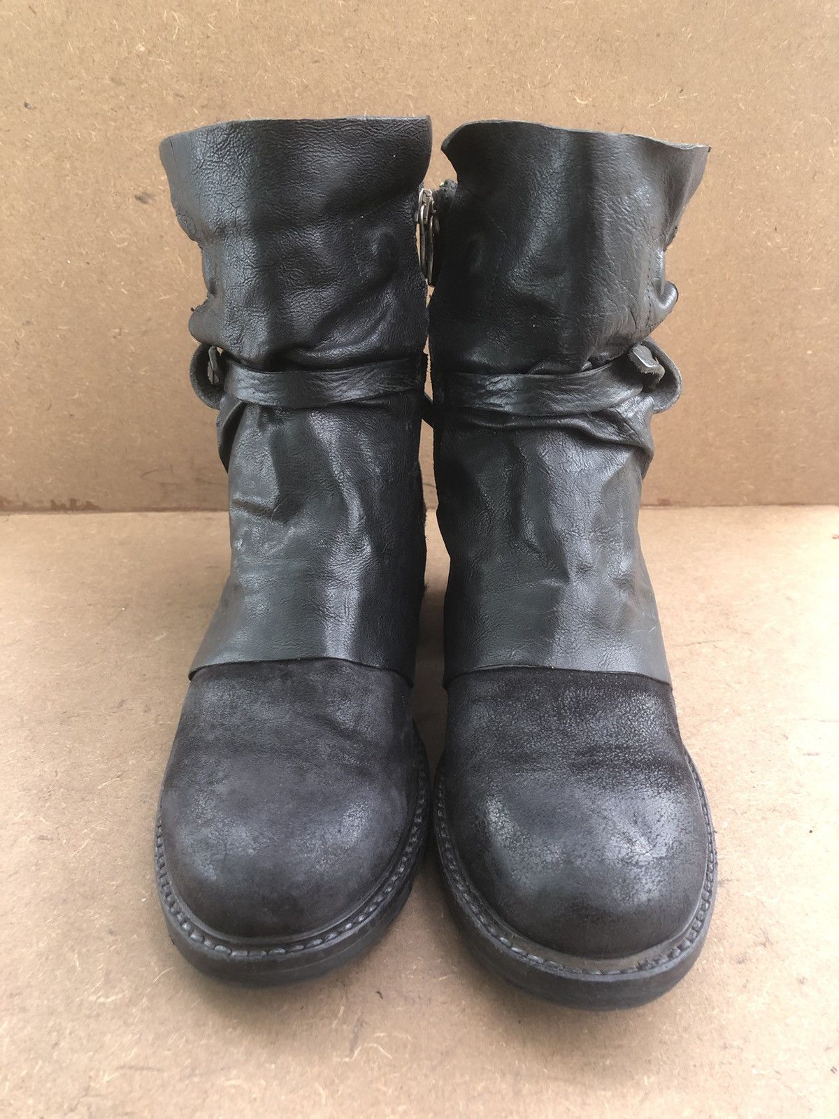 A.S.98 A.S 98 Black Leather Women’s Boots Size 40 Size US 9 / IT 39 - 2 Thumbnail