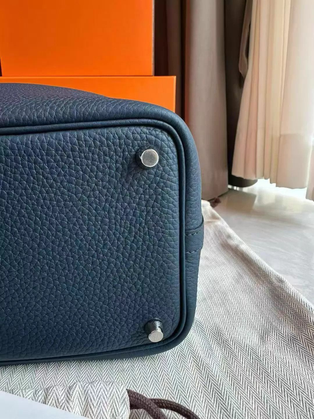 Hermes Hermès Picotin 18 Gray Silver Hdw W Full Set Mint Size ONE SIZE - 6 Thumbnail