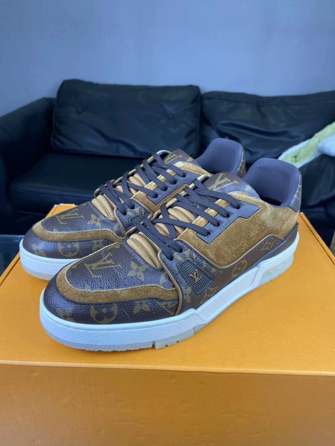 Louis Vuitton Louis Vuitton Training Lowtop Sneakers 8 Men Size US 8 / EU 41 - 1 Thumbnail