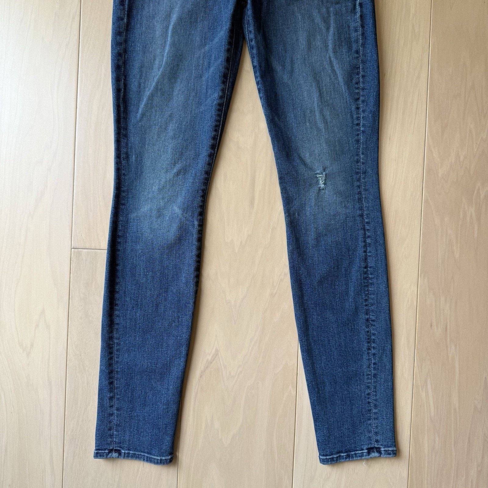 MOTHER Mother Looker Jeans Women's 25 Blue High Waisted Medium Wash Size 25" / US 0 / IT 36 - 4 Thumbnail