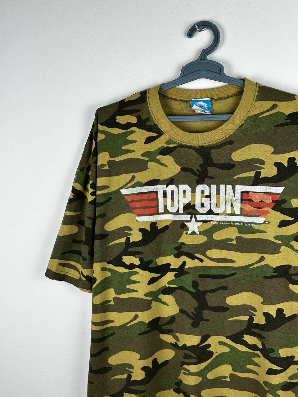 Vintage Vintage Top Gun Iceman T-shirt Movie Promo Tee Black XL Y2K Size US XXL / EU 58 / 5 - 1 Thumbnail