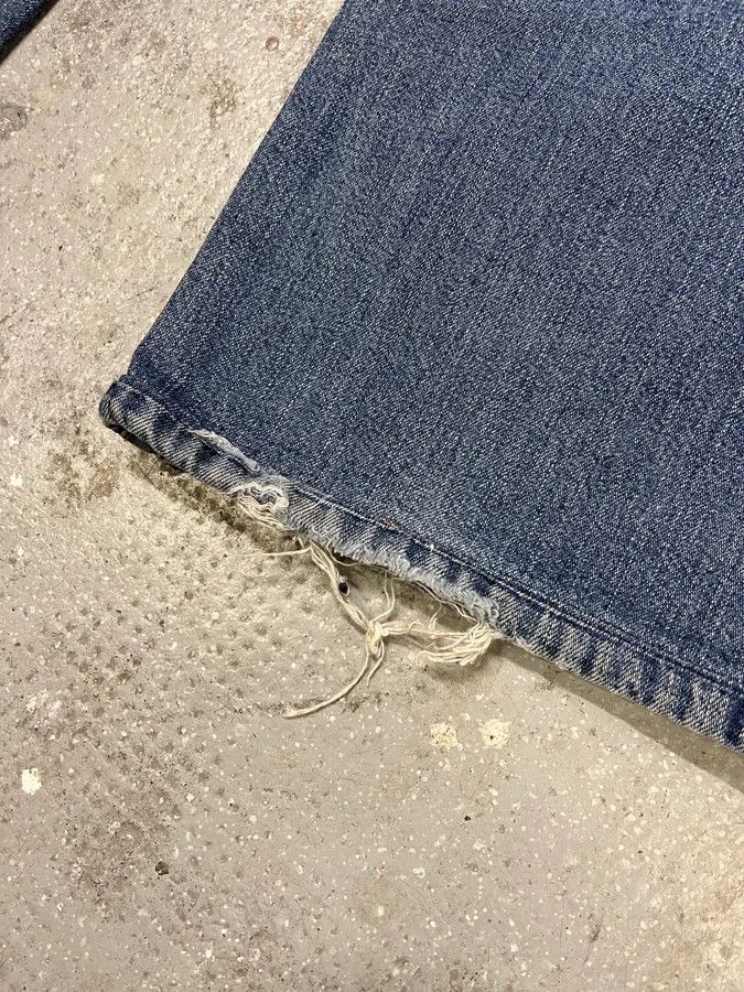 Dolce & Gabbana × Vintage AW2003 Dolce & Gabbana Raw Blue Faded Denim Jeans Size US 30 / EU 46 - 6 Thumbnail