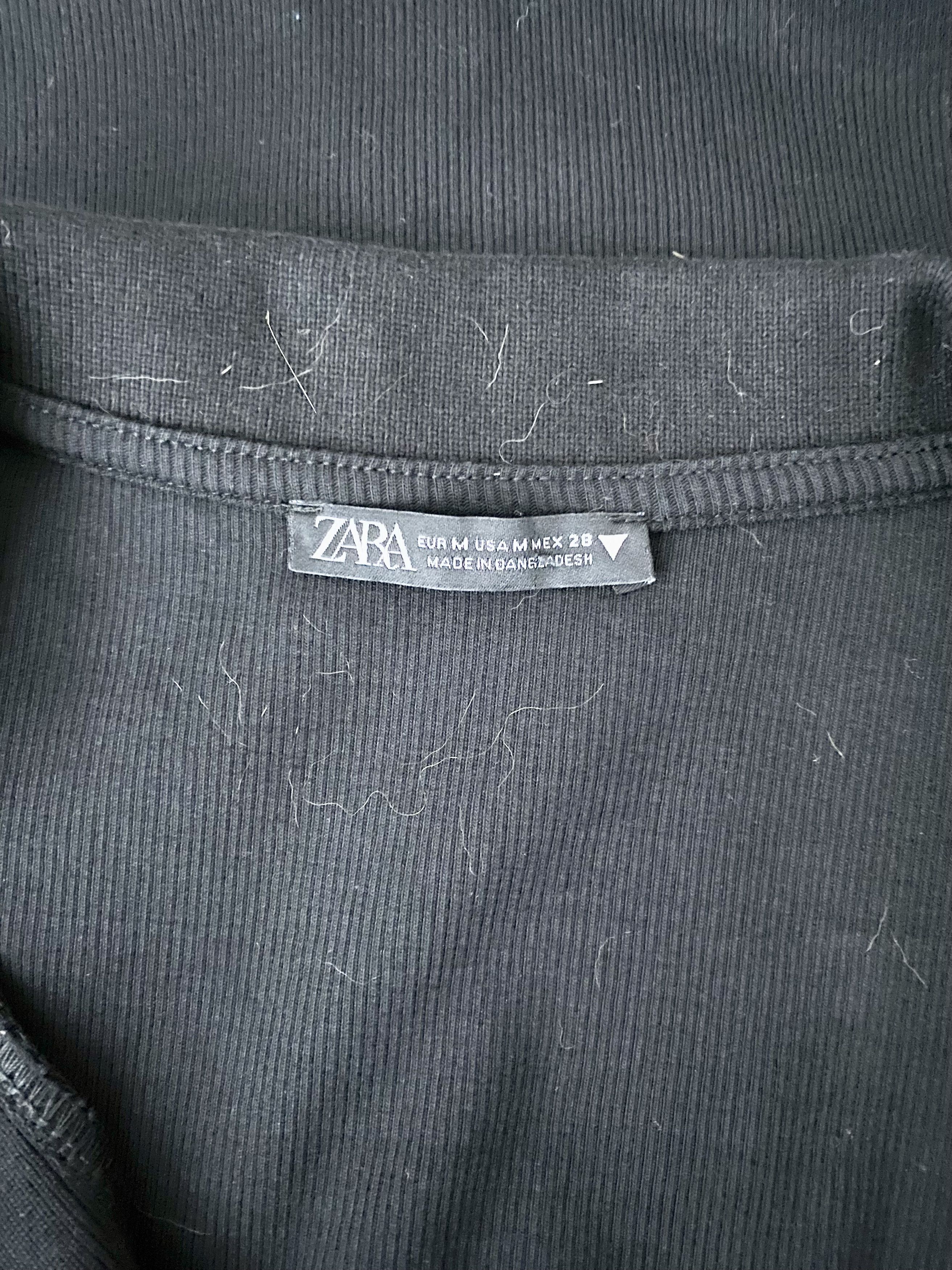 Zara Zara - Black Knit Polo Dress Size M / US 6-8 / IT 42-44 - 5 Thumbnail
