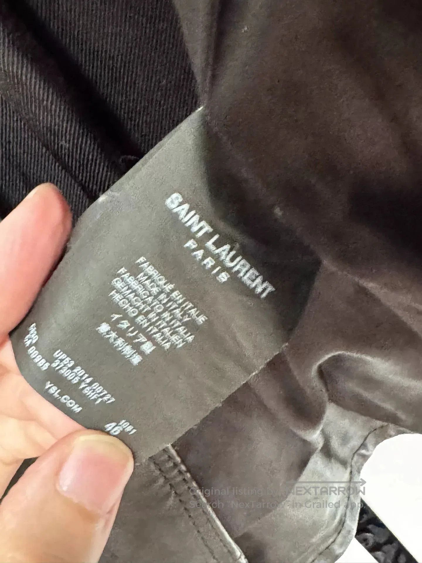 Hedi Slimane Saint Laurent Hedi Studded Leather Jacket. Size US S / EU 44-46 / 1 - 7 Thumbnail