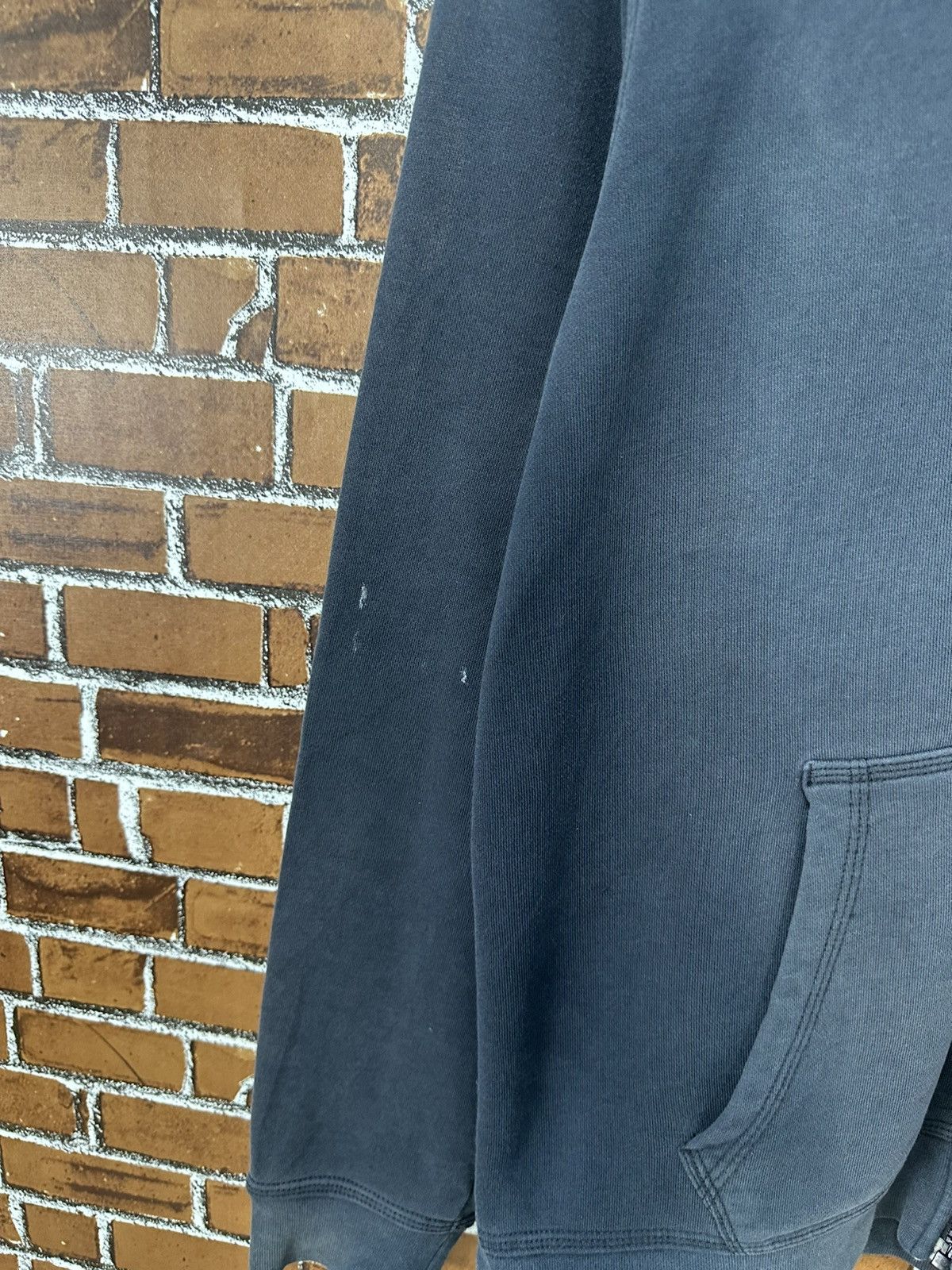 Nike Nike Small Swoosh Sun Faded Zipper Y2k Hoodie Z315 Size US L / EU 52-54 / 3 - 3 Thumbnail