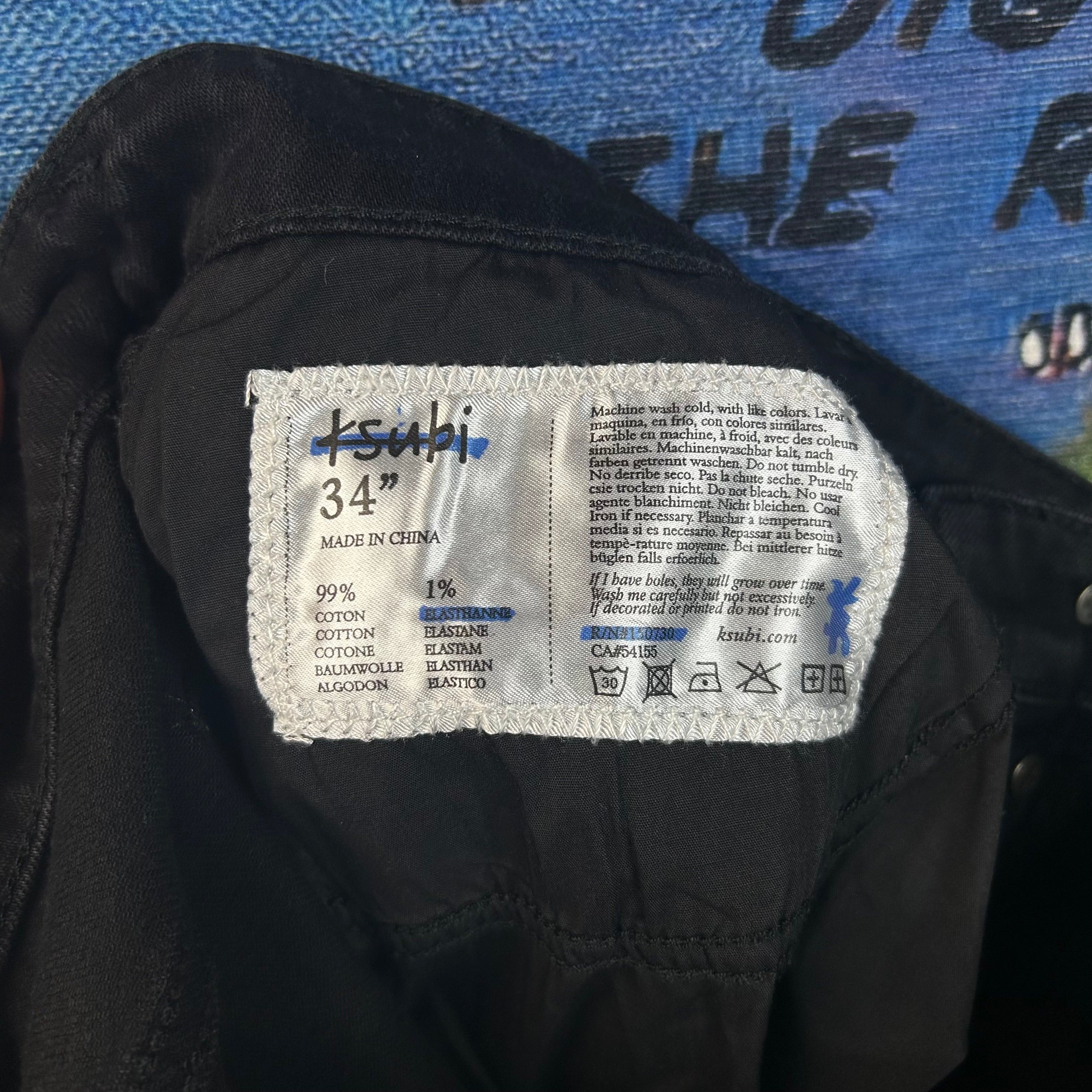 Ksubi Ksubi Can Winkle Pixel Jeans Size 34” Size US 34 / EU 50 - 3 Thumbnail