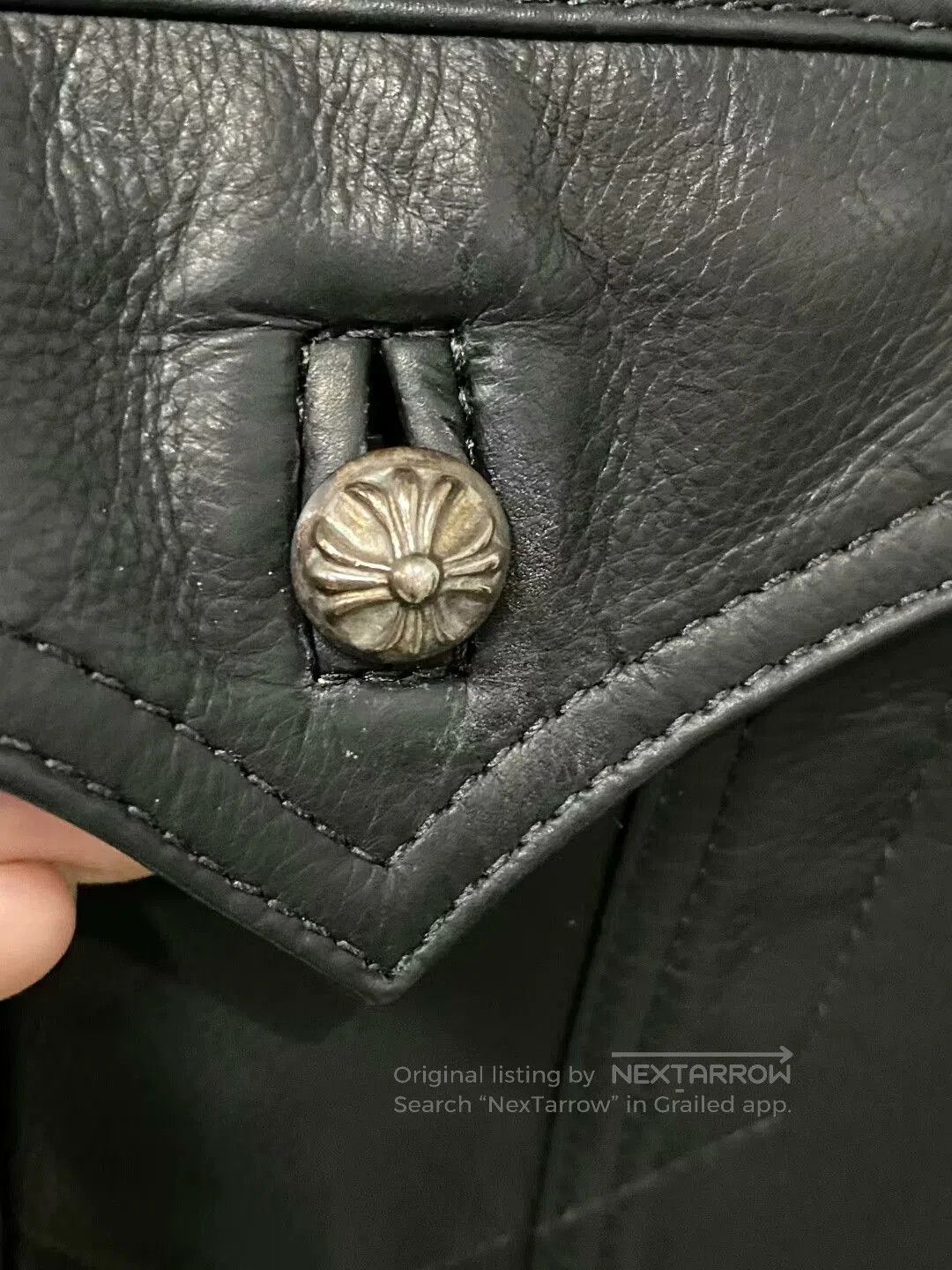 Chrome Hearts chrome hearts black leather jacket. Size US S / EU 44-46 / 1 - 5 Thumbnail