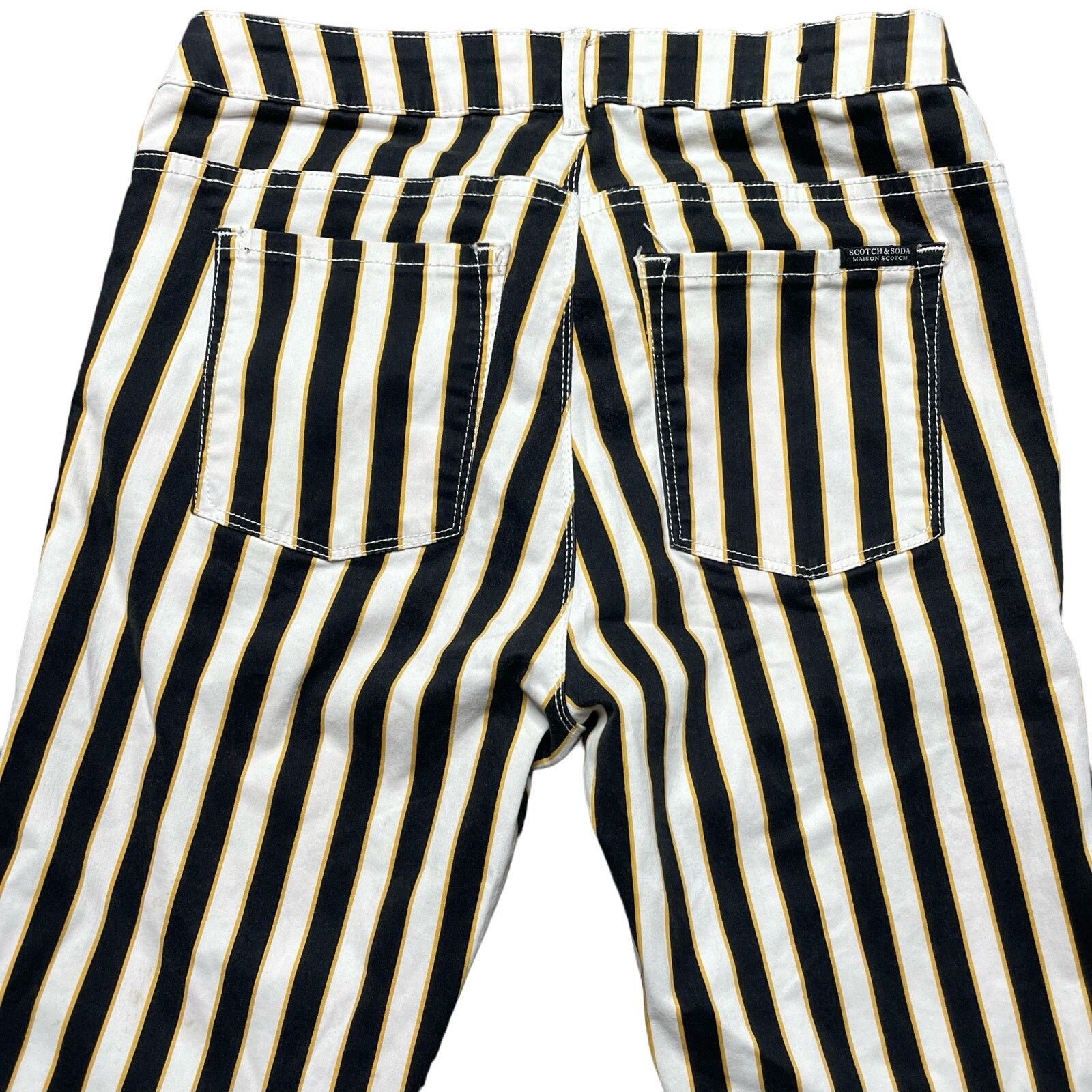 Scotch & Soda NWOT Scotch & Soda La Bohemienne Striped Skinny Pants Size 28" / US 6 / IT 42 - 8 Thumbnail