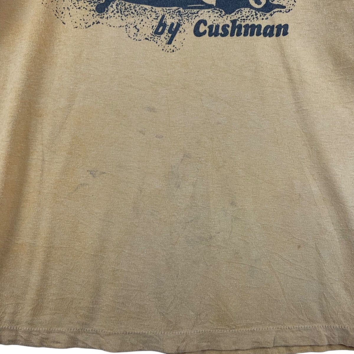 Cushman × Japanese Brand × Vintage Vintage CUSHMAN kentucky clipper spellout tee Size US L / EU 52-54 / 3 - 9 Thumbnail