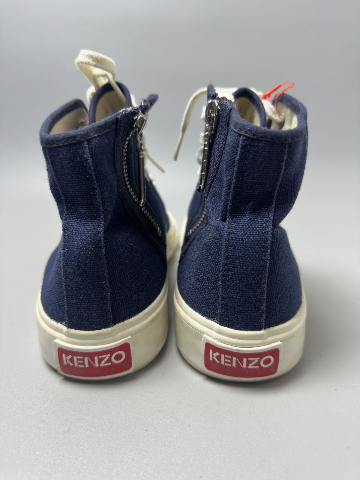 Kenzo Kenzo Boke Flower Embroidered High-Top Sneakers Size US 8 / EU 41 - 3 Thumbnail